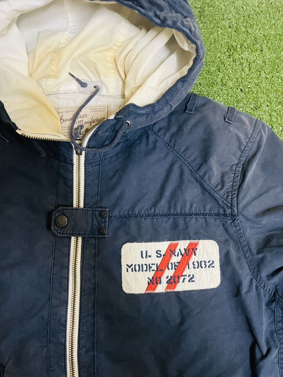 Avirex × Vintage Vtg AVIREX ARMED FORCE MANUFACTURER Size US XL / EU 56 / 4 - 6 Thumbnail