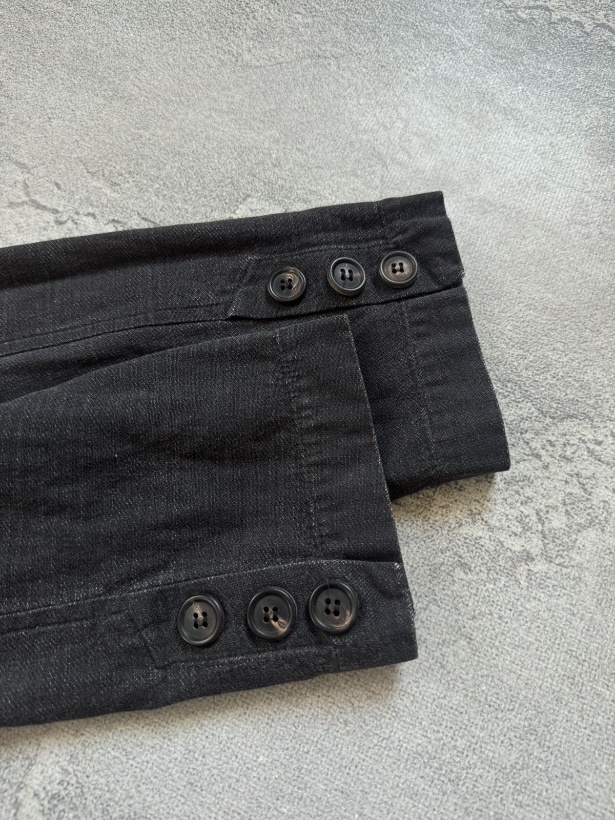 Rundholz Rundholz M/size avantgarde zip denim blazer jacket casual Size M / US 6-8 / IT 42-44 - 14 Thumbnail