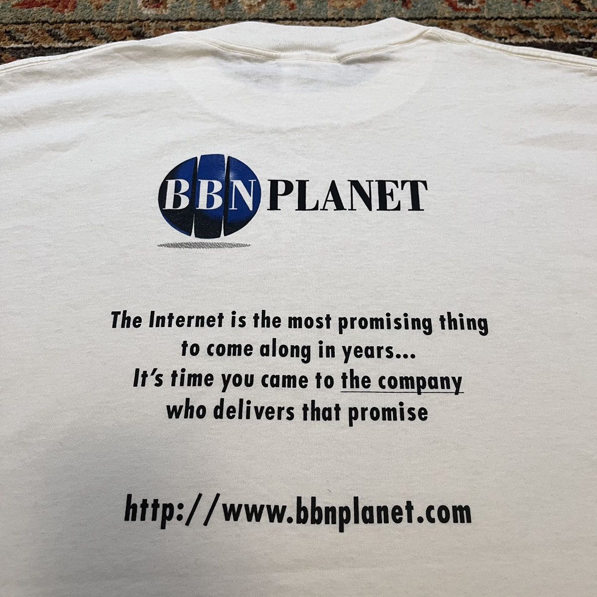 Vintage Vintage Computer Internet Y2K Tech IT BBN Intranet XL Shirt Size US XL / EU 56 / 4 - 3 Thumbnail