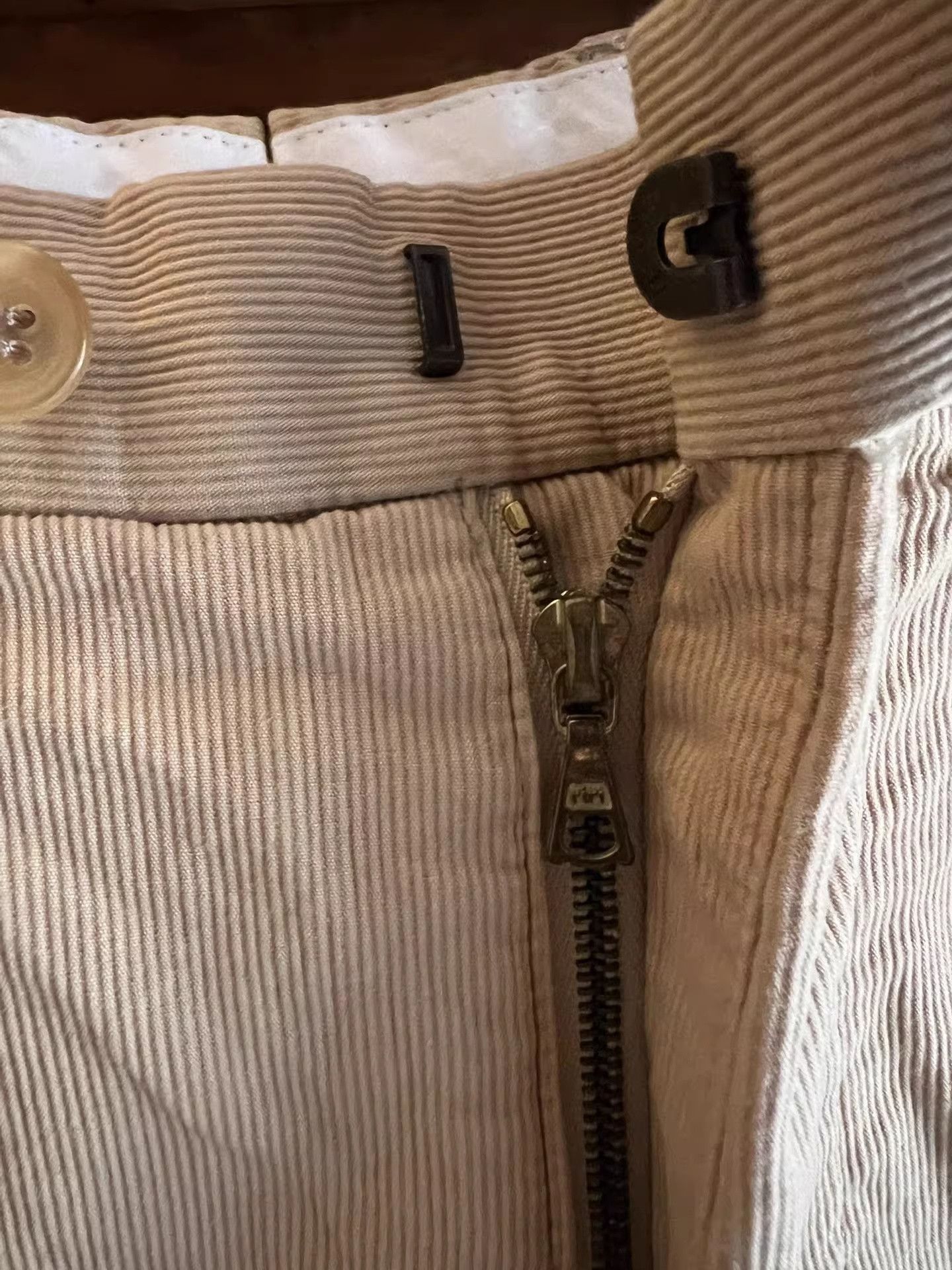 Visvim Visvim Early Khaki Pinstripe Cropped Pants Size US 32 / EU 48 - 5 Thumbnail