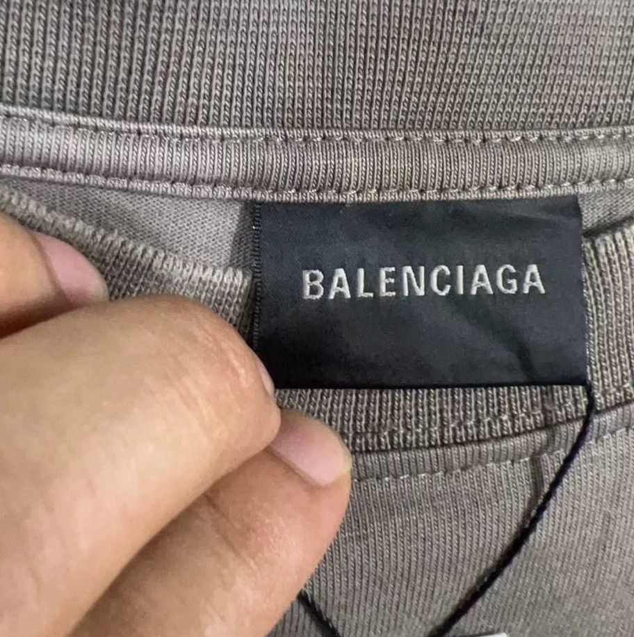 Balenciaga Balenciaga Tape Wave Short Sleeve 2410-Nextarrow Size US XS / EU 42 / 0 - 5 Thumbnail