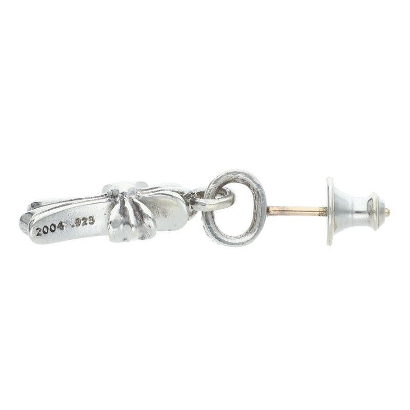 Chrome Hearts Chrome Hearts Baby Fat Silver Drop Earring Size ONE SIZE - 4 Thumbnail