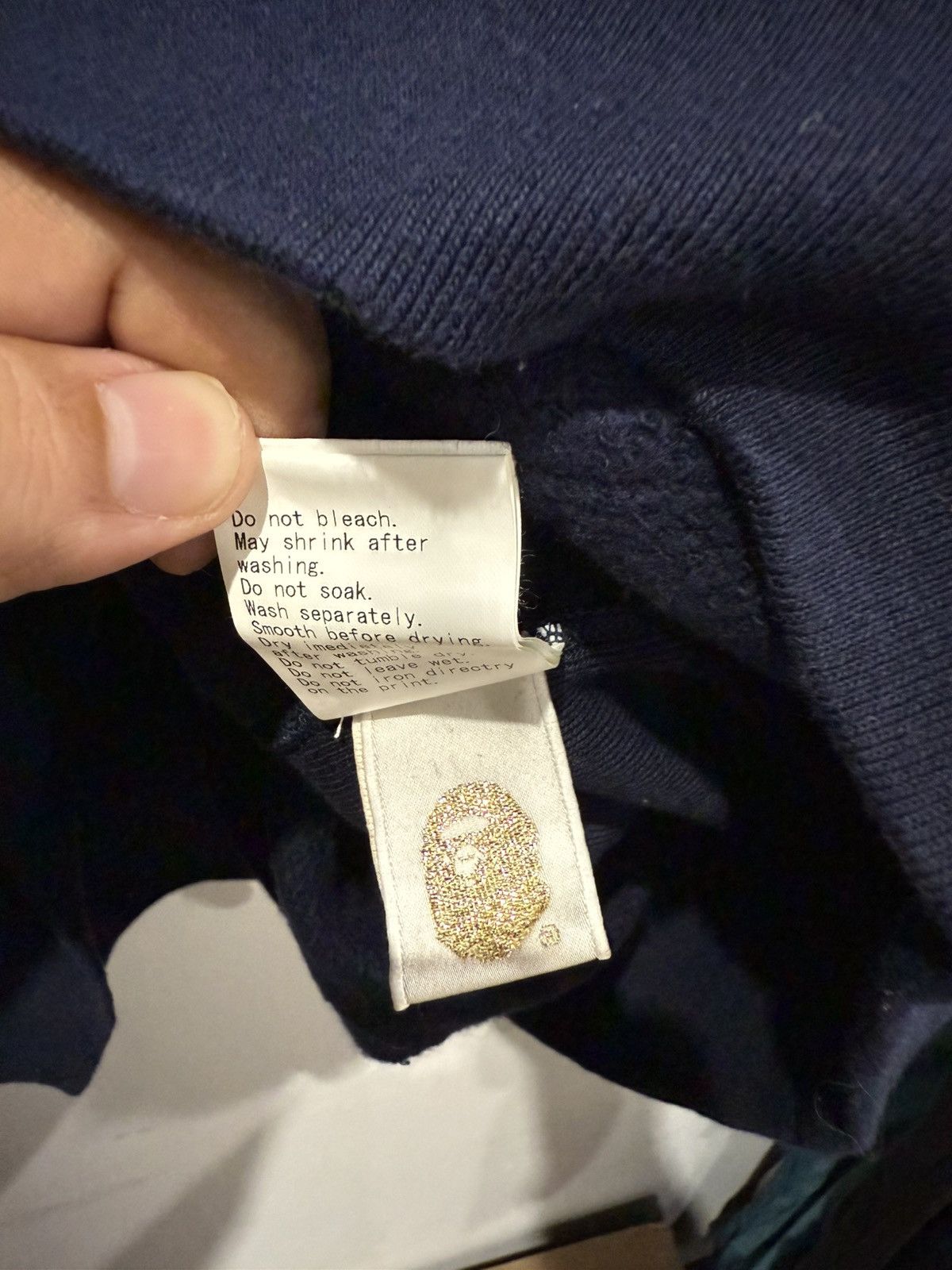 Bape 2007 NYC Logo Navy Hoodie Size US XL / EU 56 / 4 - 6 Thumbnail