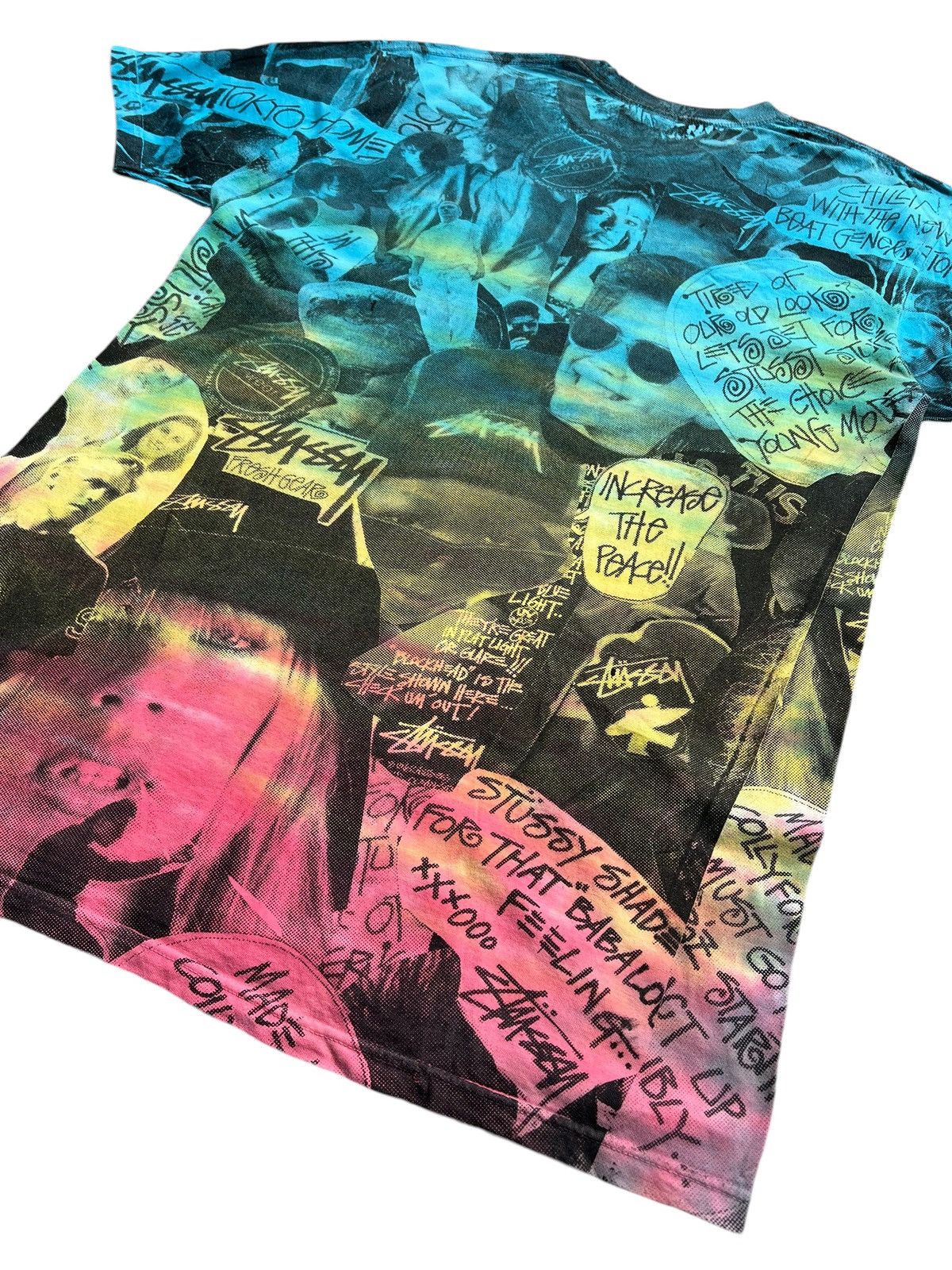 Stussy 🔥GRAIL RARE Vintage 90’s Tye Dye Og Stussy All Over Print Size US L / EU 52-54 / 3 - 11 Thumbnail