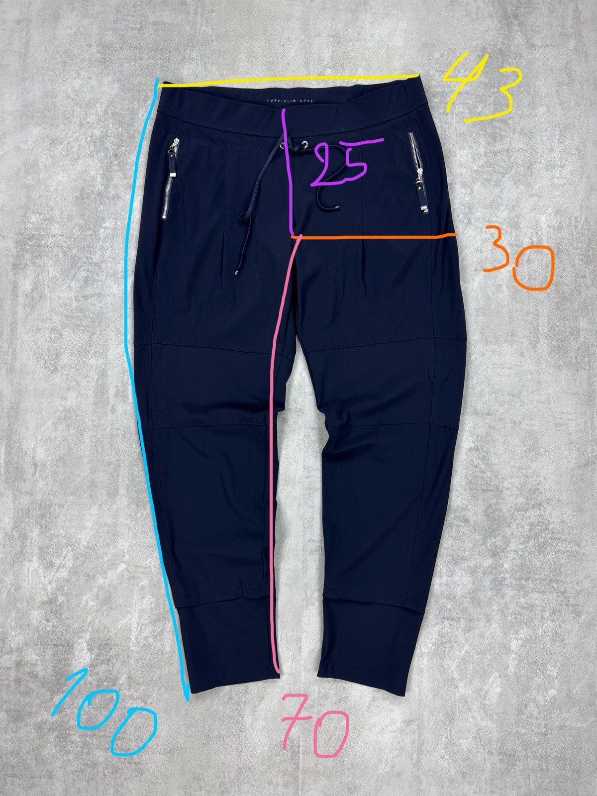 Other Raffaello Rossi Candy jogging leggings pants women’s size 42 Size 28" / US 6 / IT 42 - 8 Thumbnail