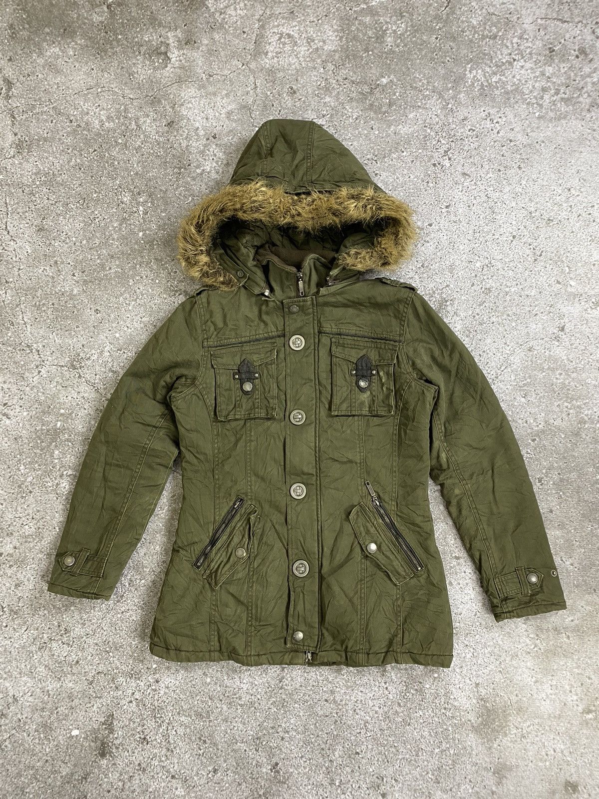 ジャケット・アウター \"In The Attic\" Gimmick Fur Jacket In The Attic Gimmick Zip Fur Jacket