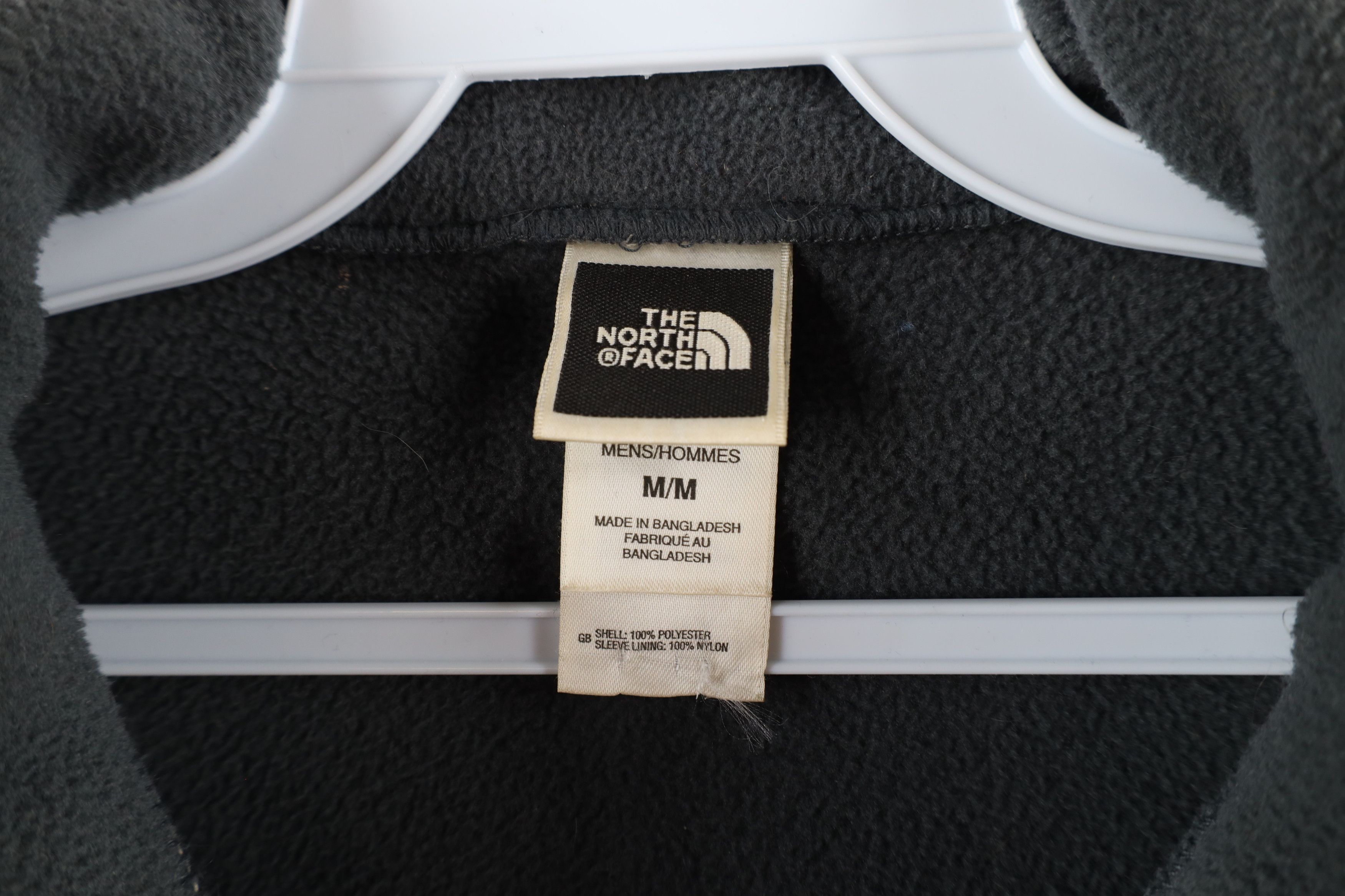 The North Face Vintage The North Face Spell Out Full Zip Fleece Jacket Gray Size US M / EU 48-50 / 2 - 8 Thumbnail