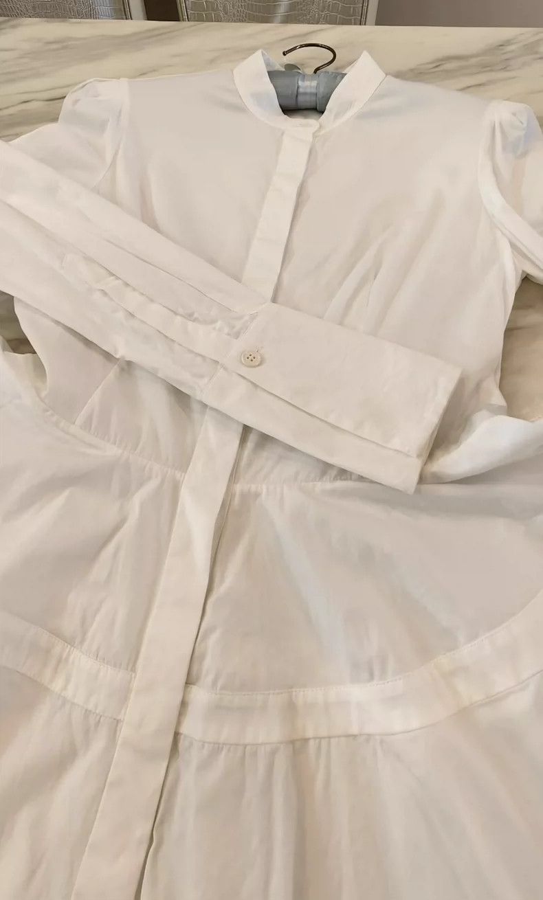 Alexander McQueen Alexander McQUEEN size 40 Skirt and waist cinching white s Size M / US 6-8 / IT 42-44 - 9 Thumbnail
