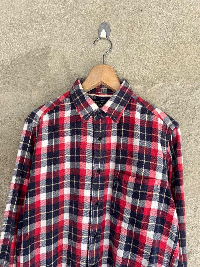 Japanese Brand Japanese Brand Uniqlo Checked Plaid Tartan Button Up Shirt Size US M / EU 48-50 / 2 - 3 Thumbnail