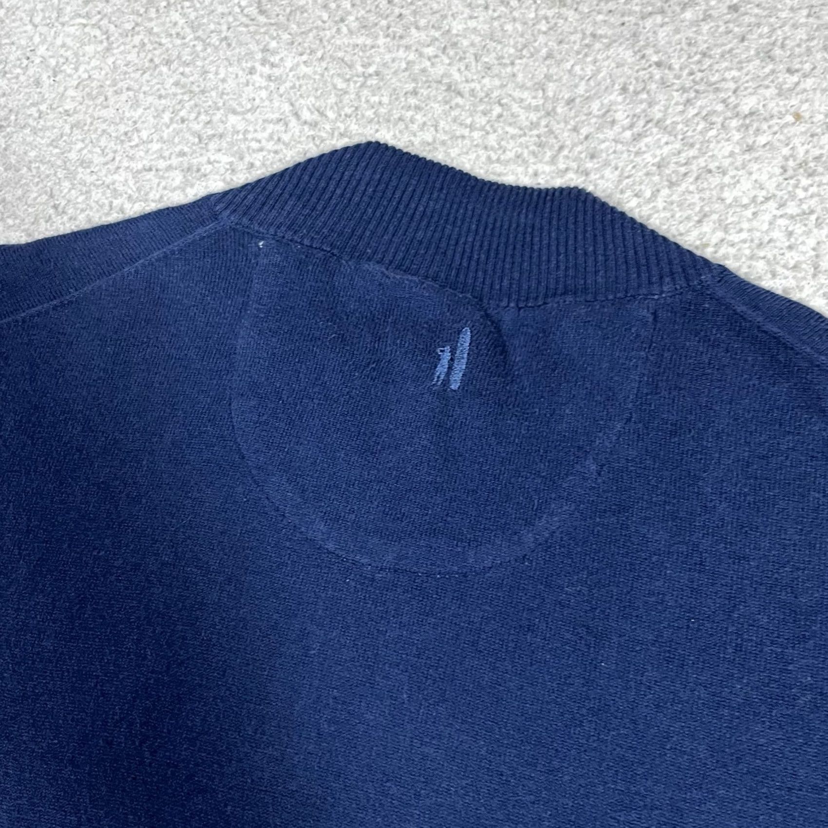 johnnie-O johnnie-O 1/4 Zip Pullover Mens XL Performance Silk Blend Conway Farms Golf Shirt Regular Blue Size US XL / EU 56 / 4 - 5 Thumbnail