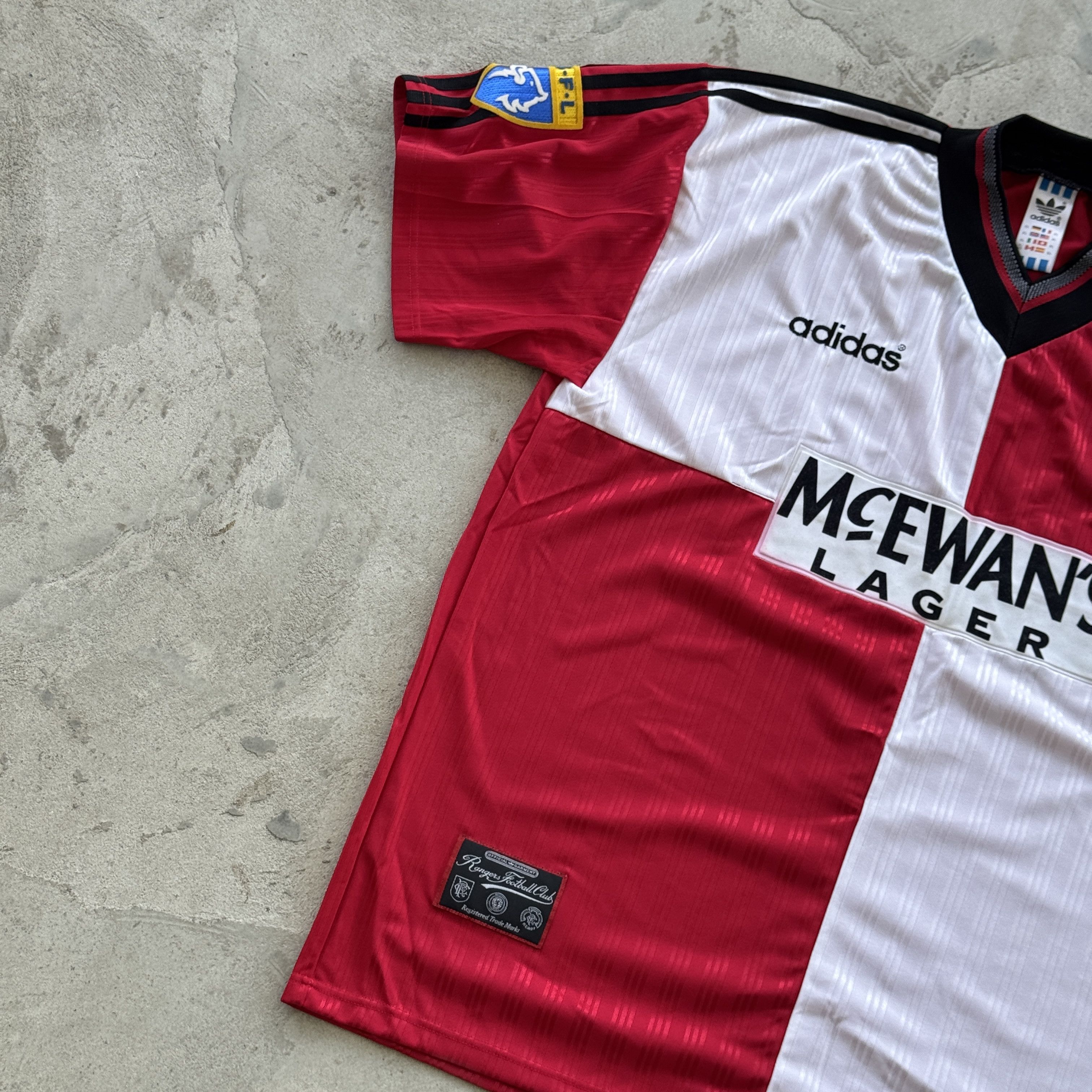Adidas Vintage Adidas Glasgow Rangers 1996 1997 Away Jersey XL Kit Size US XL / EU 56 / 4 - 3 Thumbnail