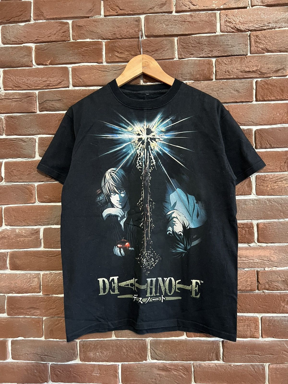Anime × Vintage Rare Death Note Misa 00s Y2K Anime print tee Manga Grail Size US M / EU 48-50 / 2 - 1 Thumbnail