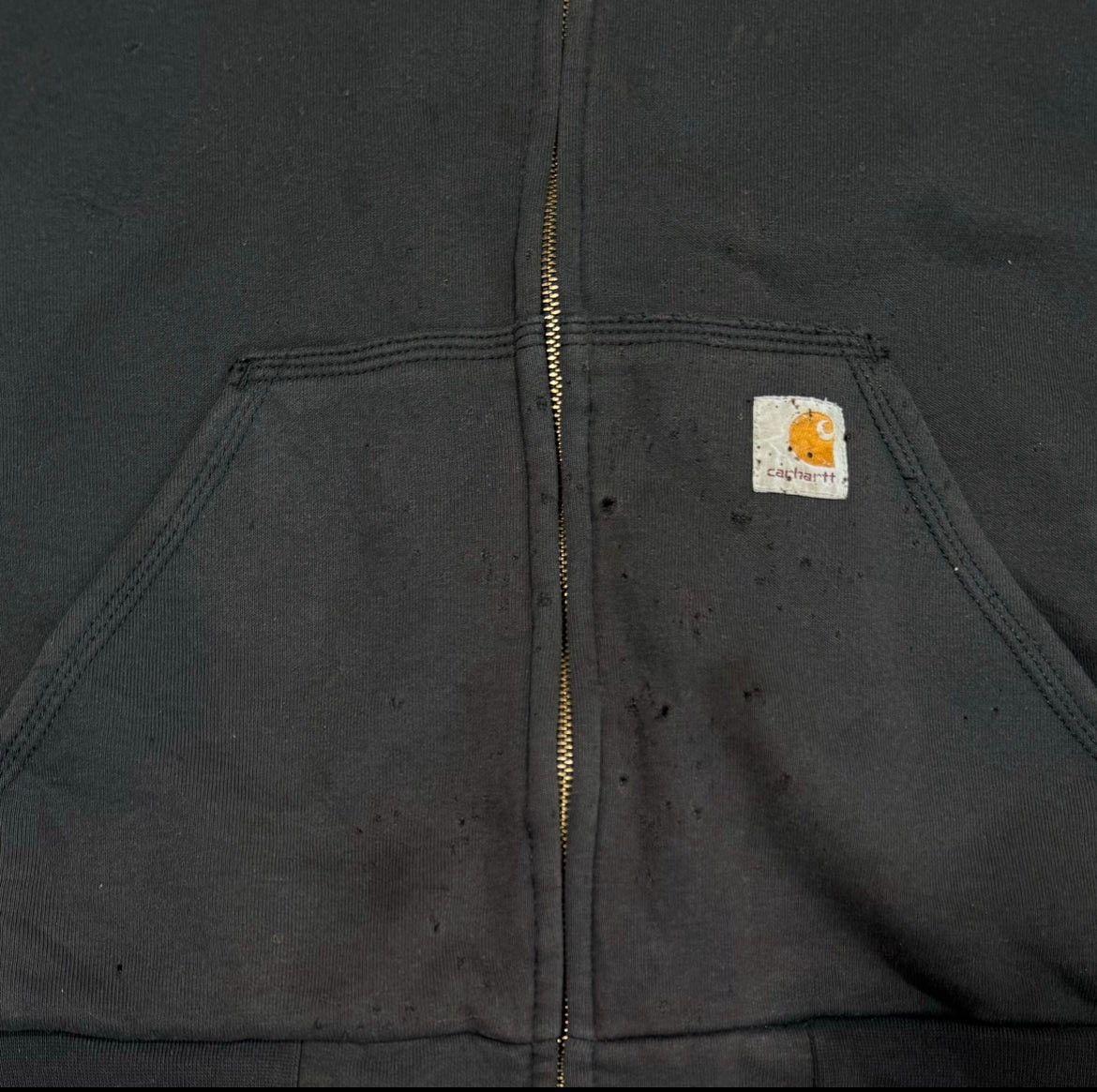Carhartt Vintage Distressed Carhartt Hoodie Size US XL / EU 56 / 4 - 9 Thumbnail