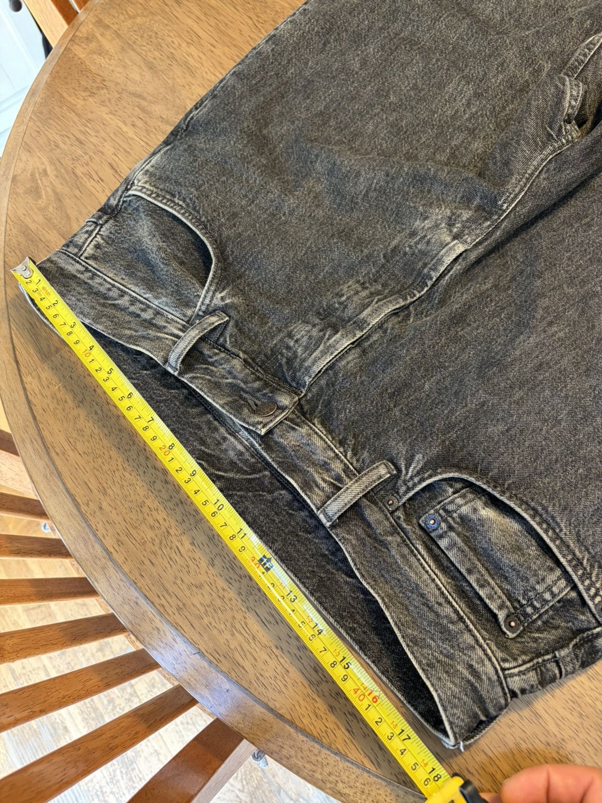 Acne Studios Acne 1989 denim grime black Size US 34 / EU 50 - 3 Thumbnail
