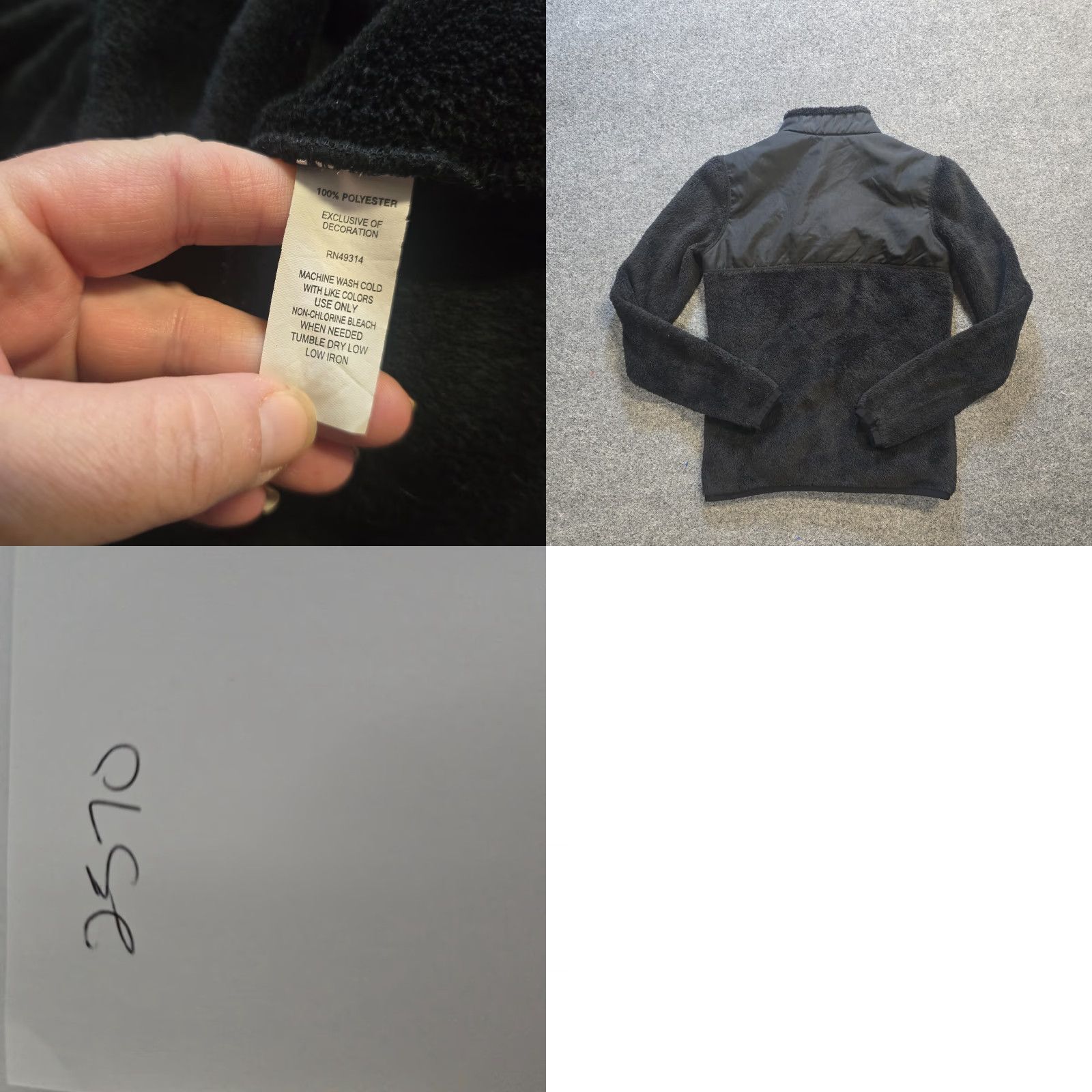 Vintage VINTAGE Bruins Sweater Womens Size Small Black Fleece Fuzzy Full Zip Long Sleeve Casual Size S / US 4 / IT 40 - 8 Thumbnail