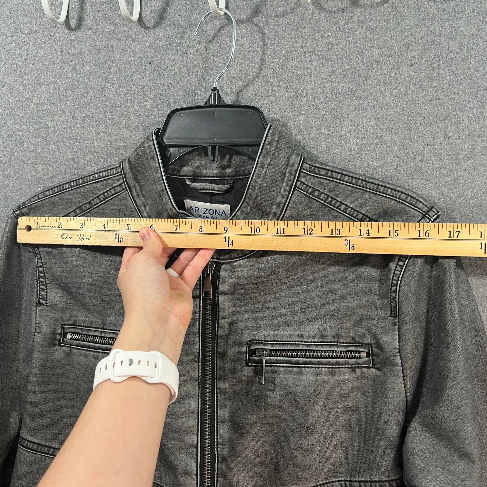 Other Arizona Womens Faux Leather Lightweight Motorcycle Size M / US 6-8 / IT 42-44 - 12 Thumbnail