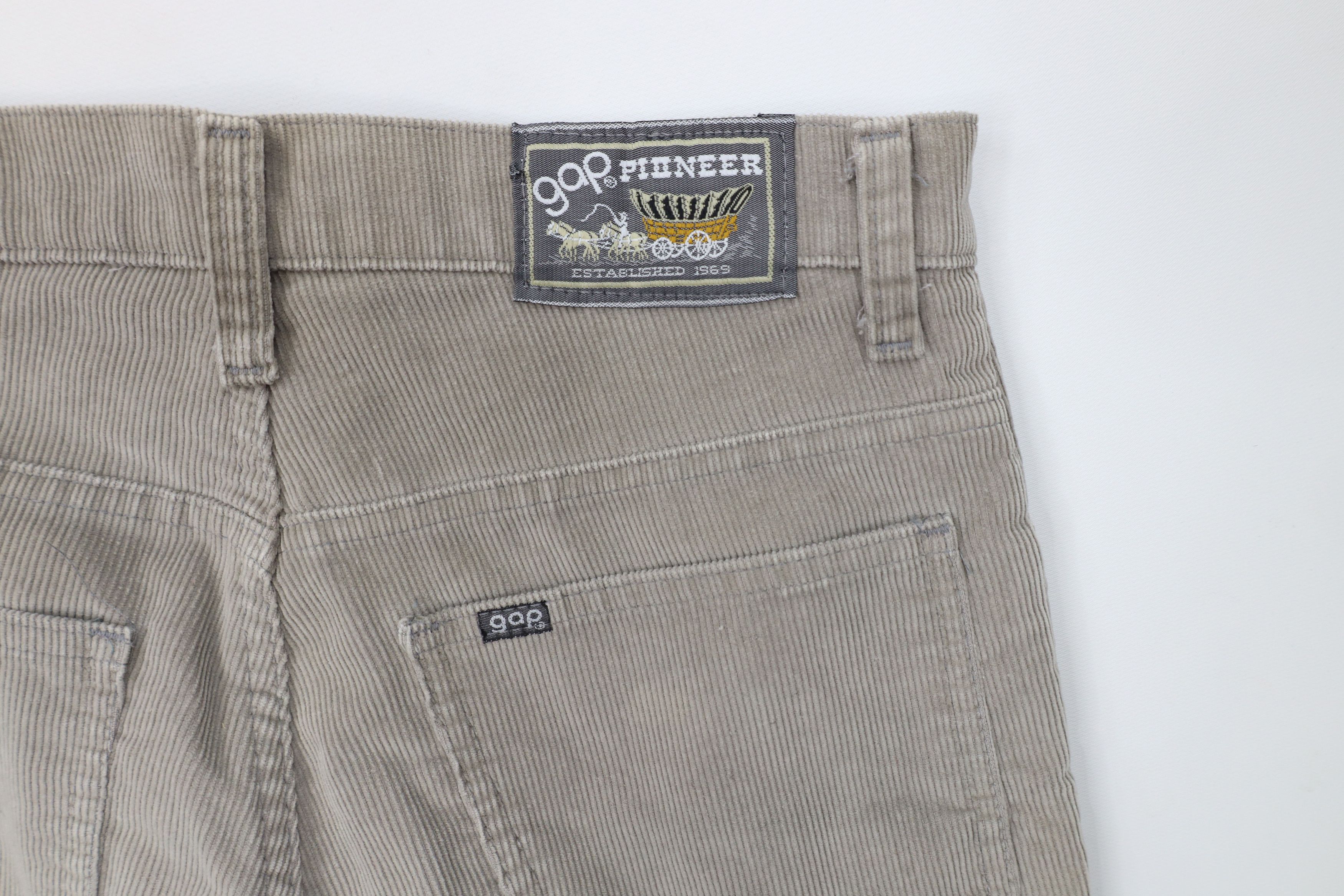 Gap Vintage 70s 80s Gap Pioneer Straight Leg Corduroy Pants Size US 30 / EU 46 - 13 Thumbnail