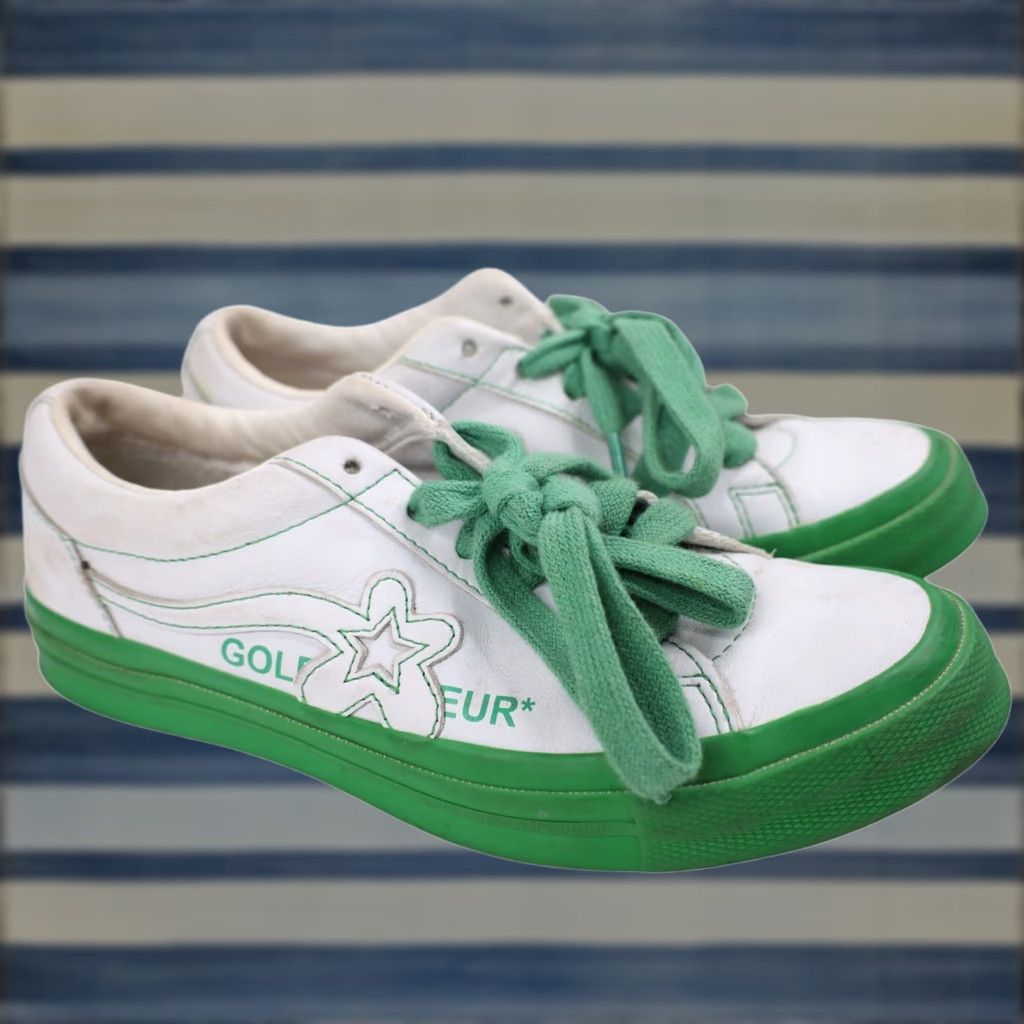 Converse Converse x Golf le FLEUR Leather Sneakers Size US 7 / IT 37 - 1 Thumbnail