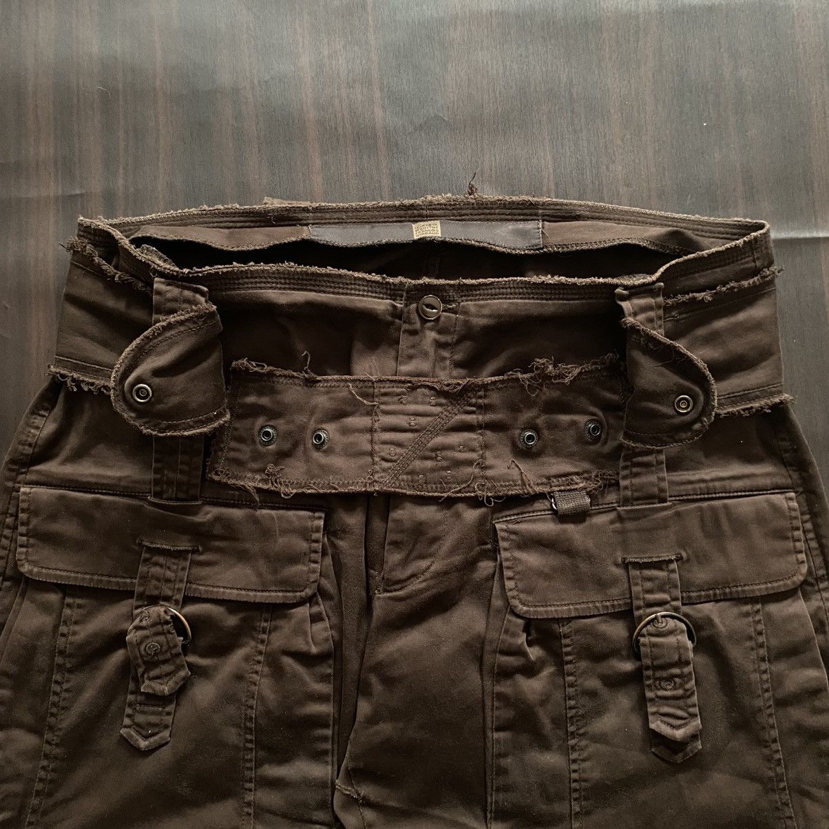 Marithe + Francois Girbaud Marithe Francois Girbaud distressed cargo pants Size US 32 / EU 48 - 4 Thumbnail