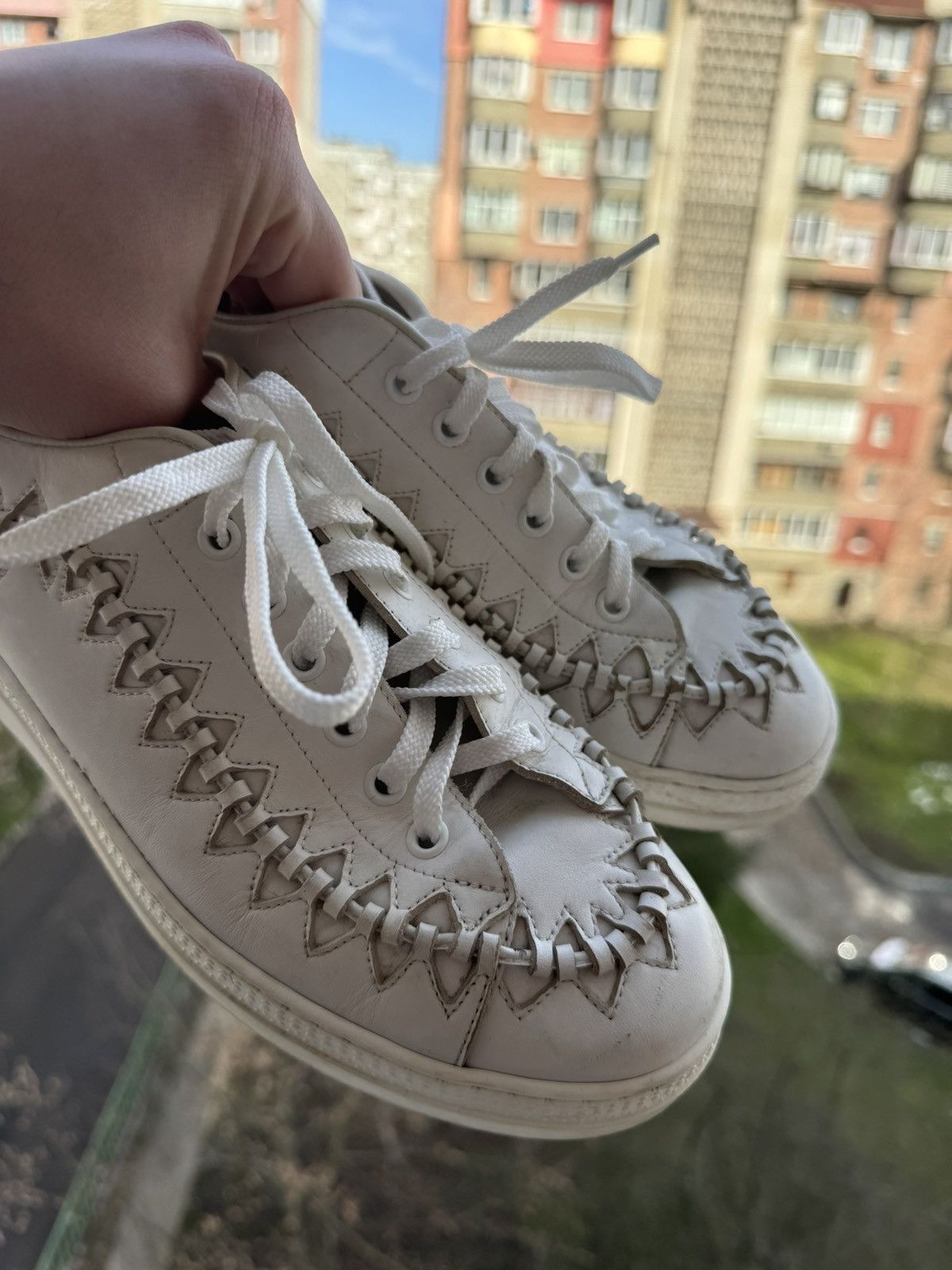 Alaia Alaia Alaïa Paris Leather Sneakers Size 41 Size US 10 / IT 40 - 9 Thumbnail