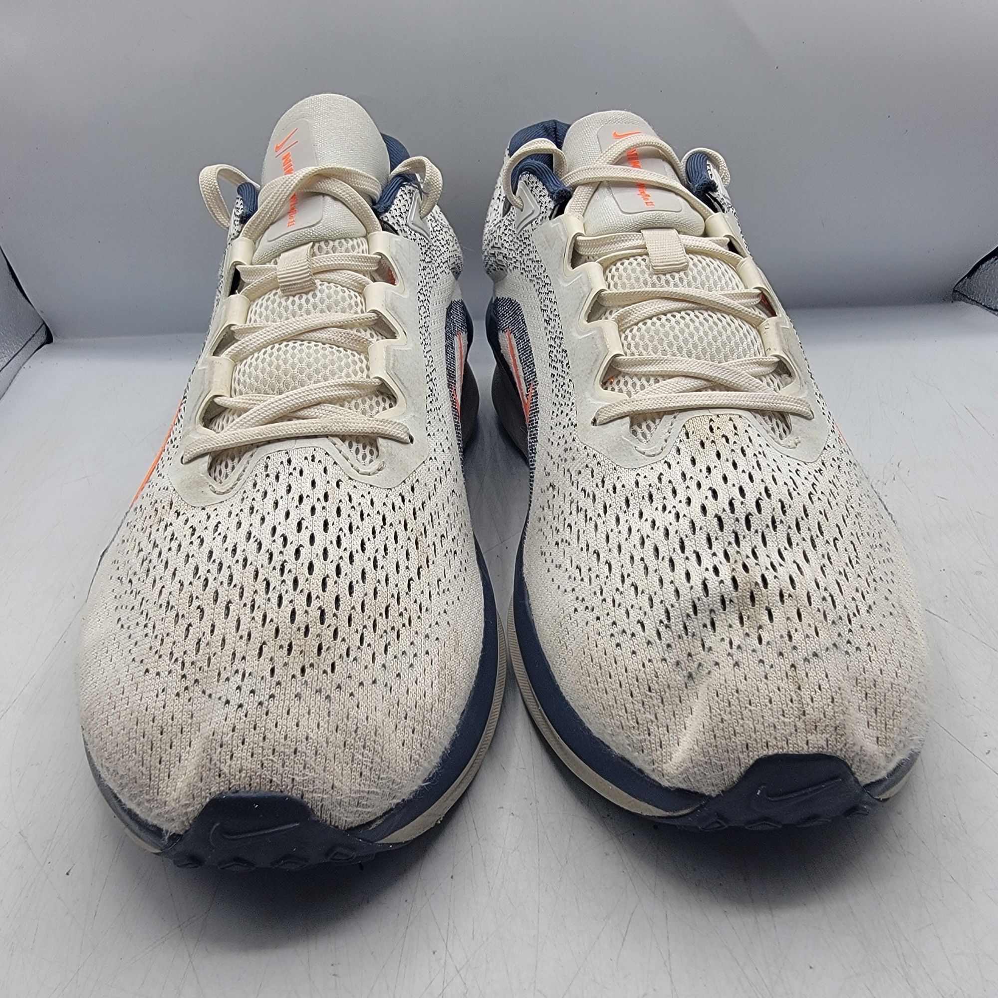 Nike Nike Air Winflo 11 Sail Mens 12 White Total Orange Athletic Size US 12 / EU 45 - 2 Thumbnail