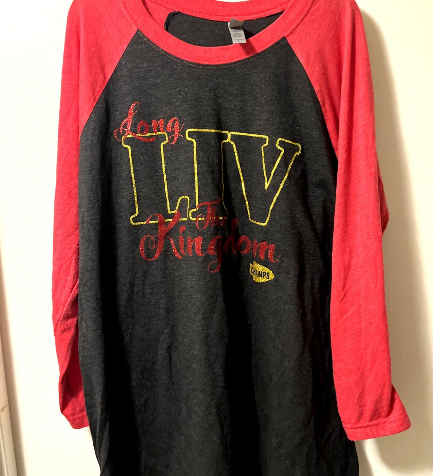 Other Kansas City Chiefs Women's Long Sleeve V-neck Tee Size ONE SIZE - 1 Thumbnail