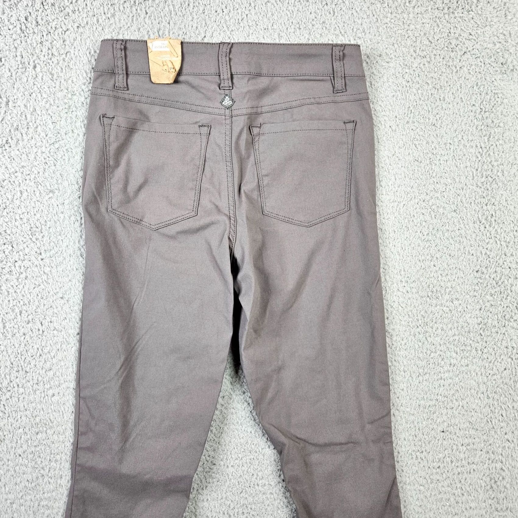 Prana prAna Women's Pants Brown-Green Skinny Leg 0 Outdoor Hiking Nylon Elastane 32 Inseam Regular Size 0 Womens Size 25" / US 0 / IT 36 - 6 Thumbnail