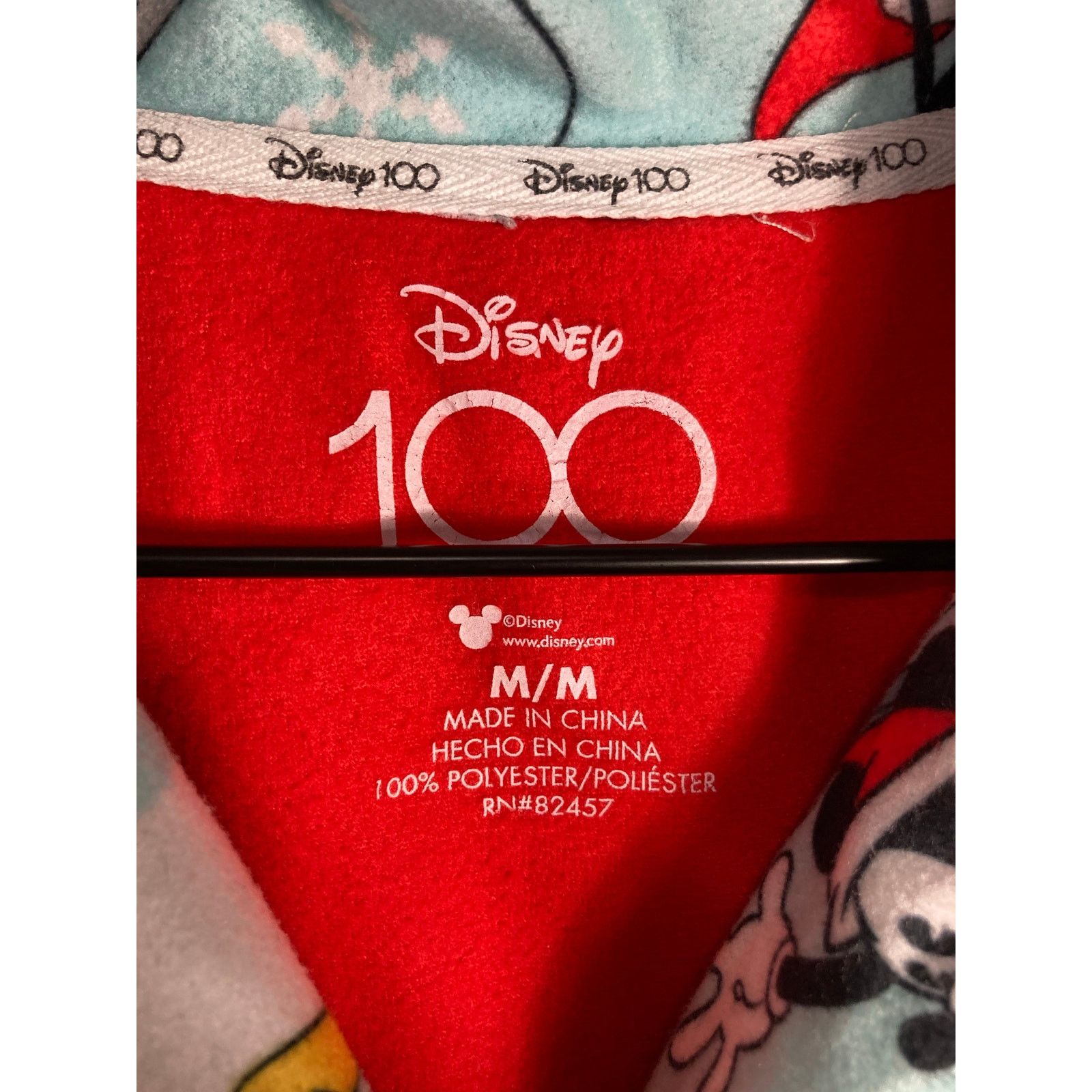 Disney Disney 100th Anniversary Mickey Mouse Pajama Top Size M Size M / US 6-8 / IT 42-44 - 6 Thumbnail