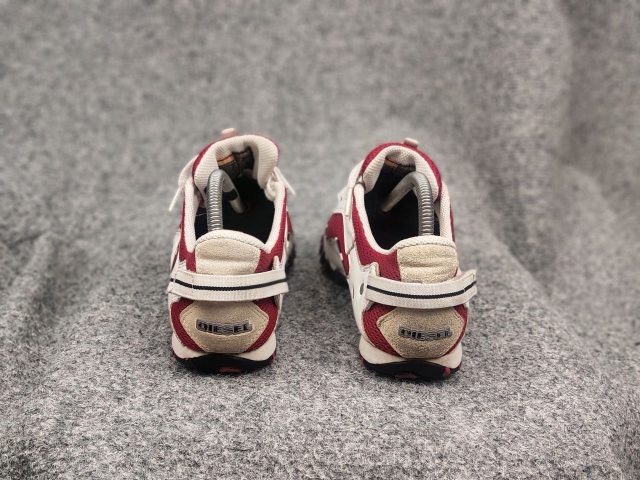 Rare Vintage Diesel Y2K Style Colorful Red Logo Sneakers