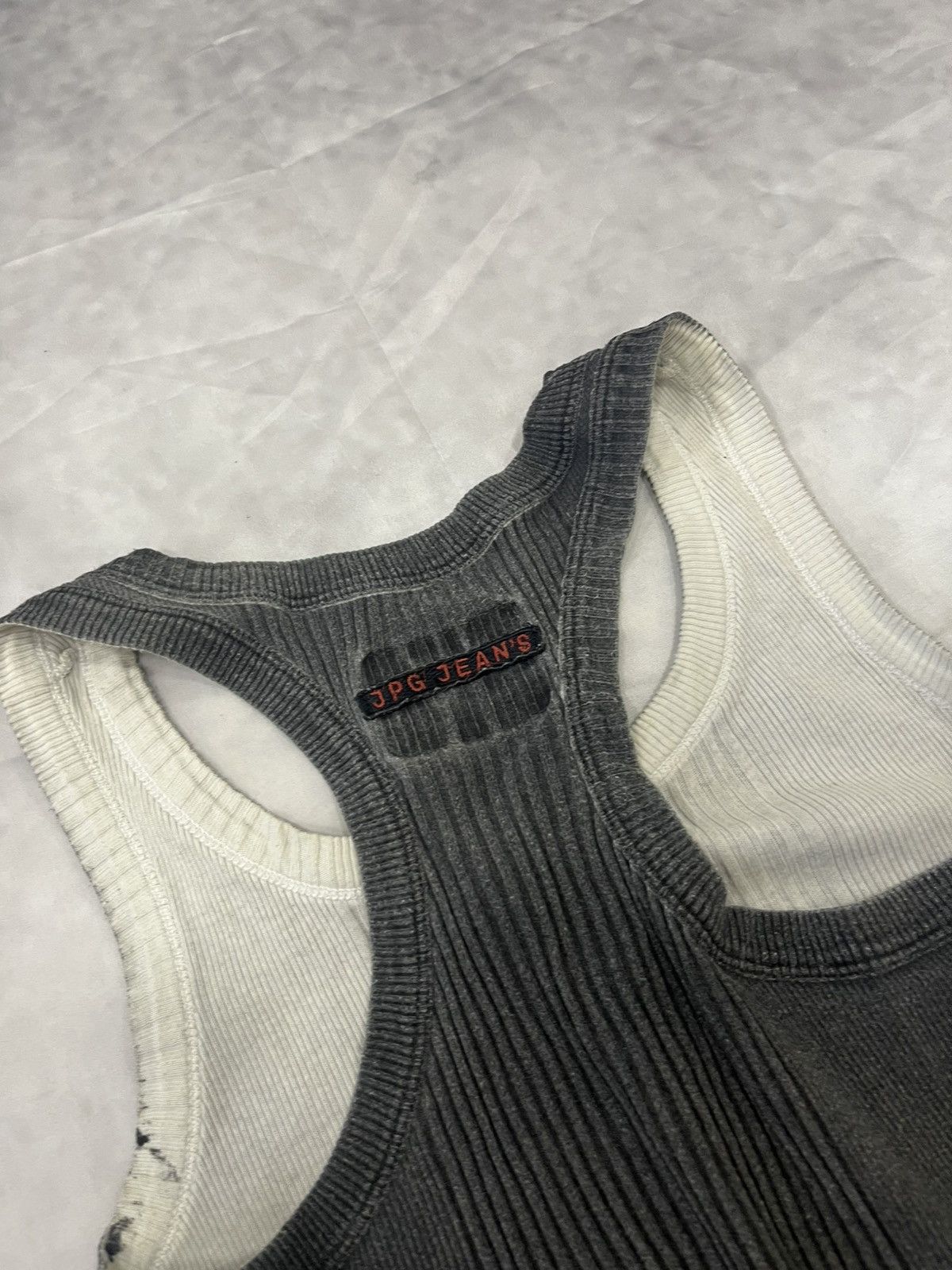 Jean Paul Gaultier Jean Paul Gaultier Necklace Print Vintage Tank Top Size US XS / EU 42 / 0 - 5 Thumbnail