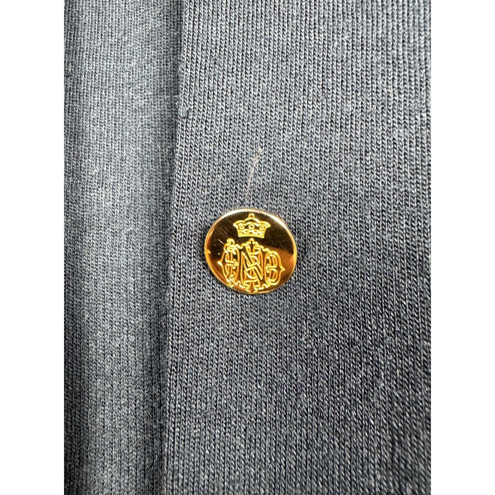 Vintage Maus & Hoffman Cardigan Women's Medium Blue 100% Wool 4-Button Size M / US 6-8 / IT 42-44 - 4 Thumbnail
