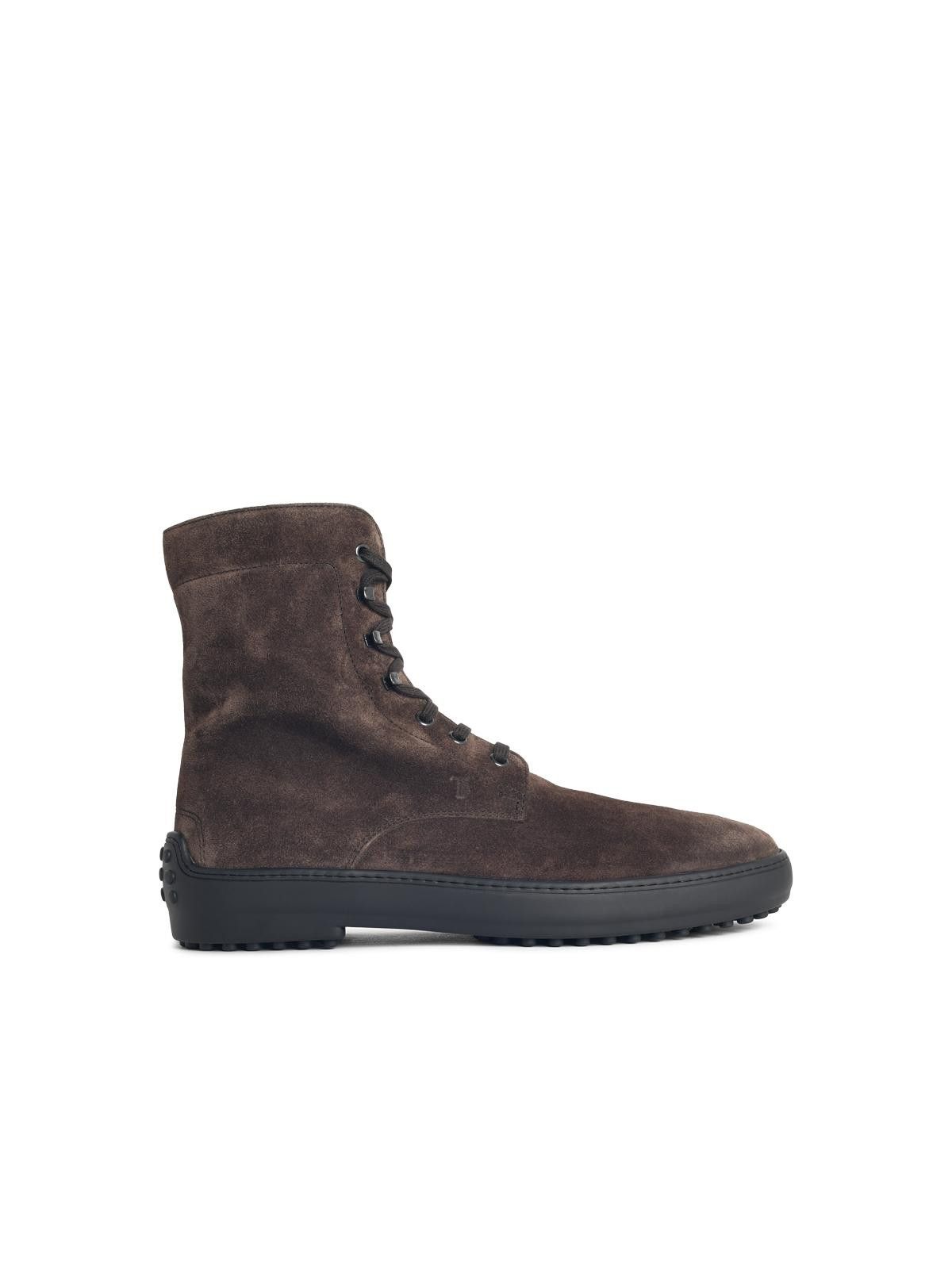 Tod's TOD'S Brown Suede Ankle Boots Size US 7 / EU 40 - 1 Thumbnail
