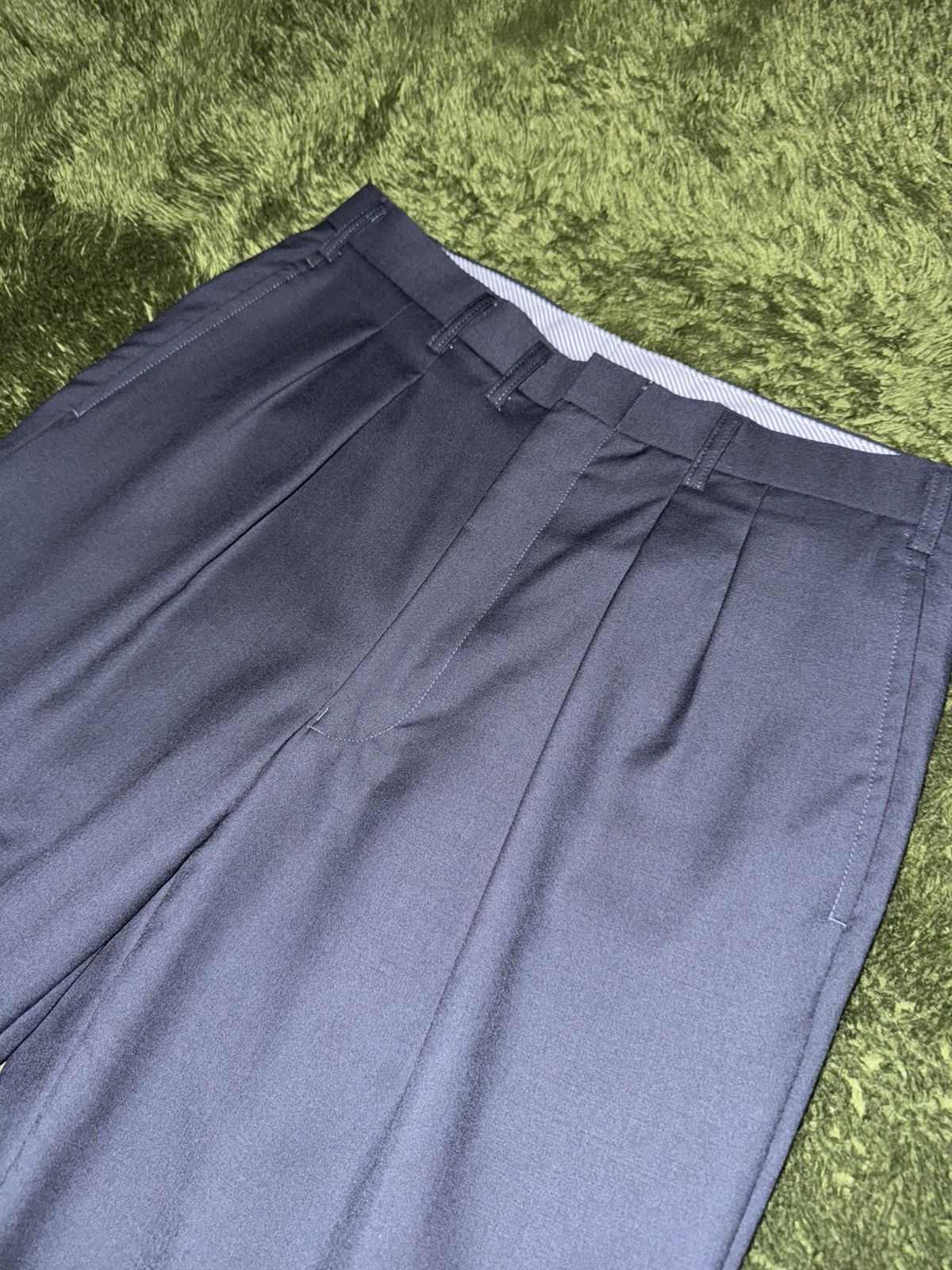 Ermenegildo Zegna Ermenegildo Zegna Fabric Tailor Made Trousers Made in Japan Size 40R - 2 Thumbnail