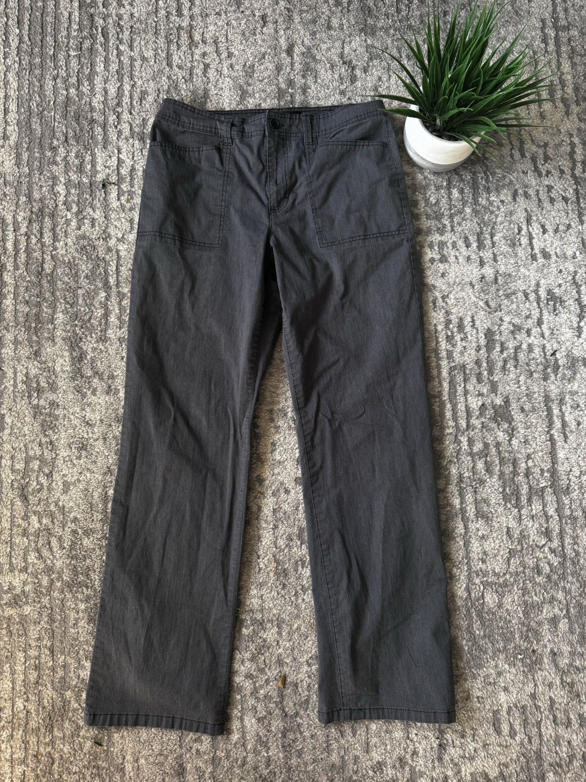 Japanese Brand × Vintage Grey vintage work pants Size US 30 / EU 46 - 1 Thumbnail
