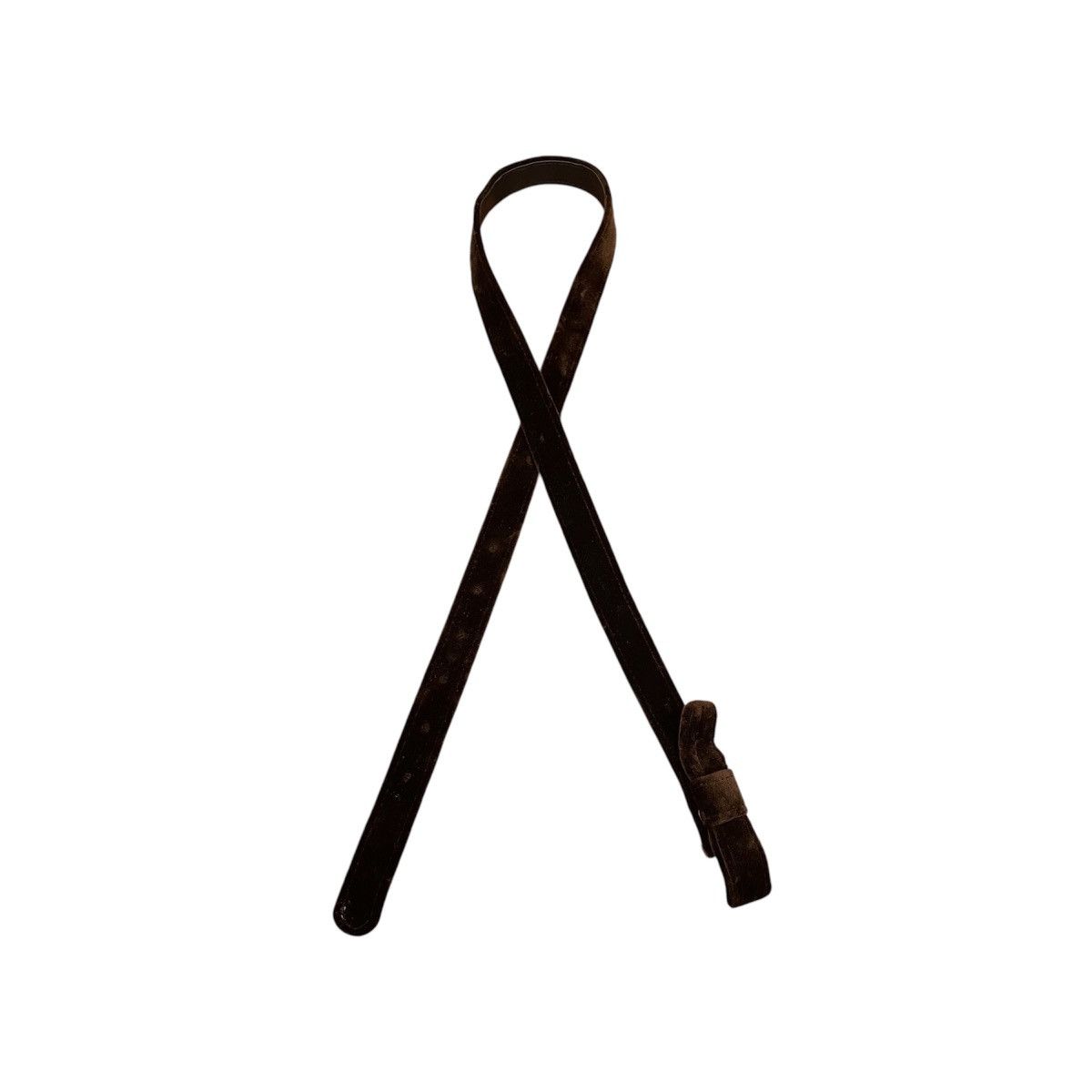 Brown with ribbon smal belt