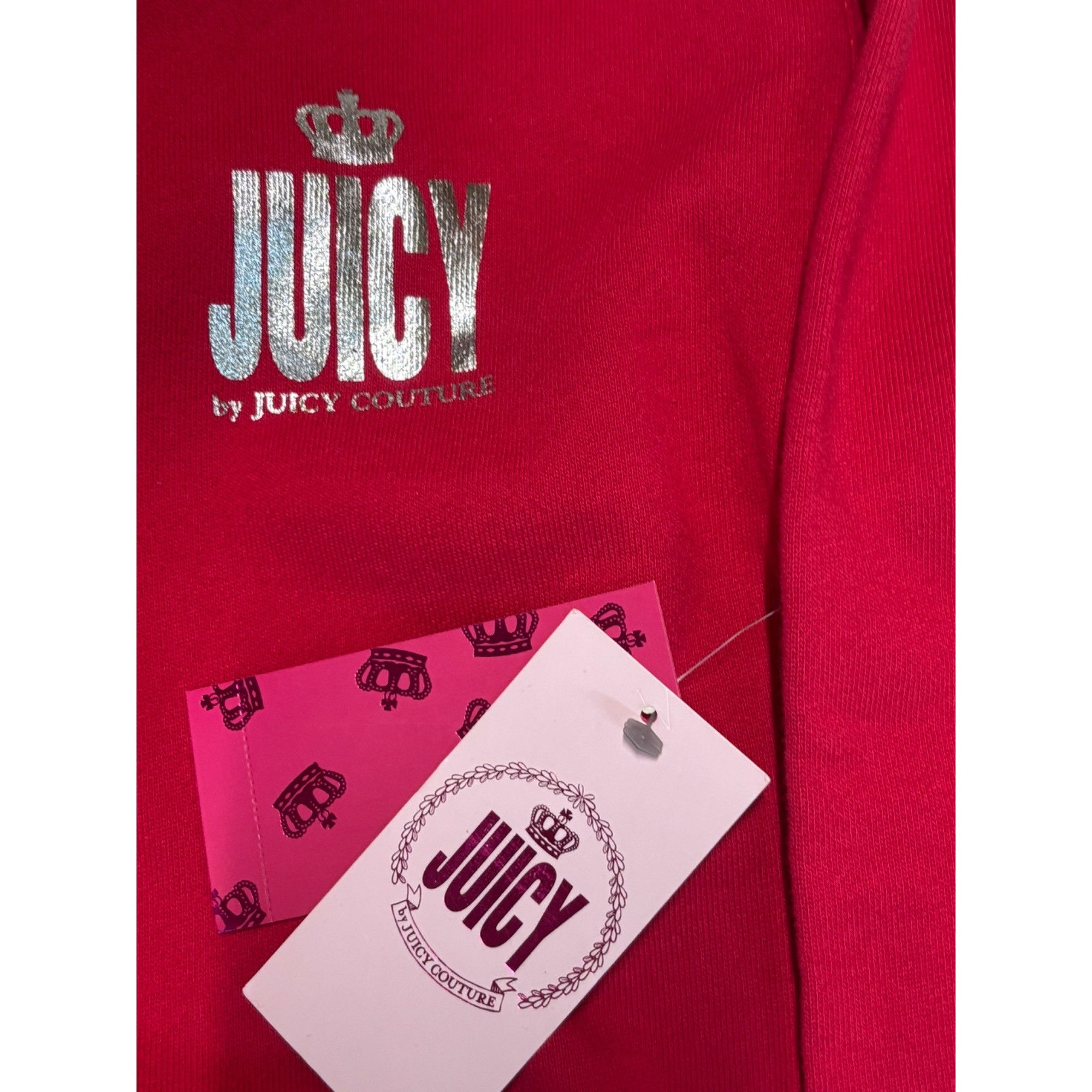 Other Juicy by Juicy Couture Women’s Terry Cloth Hoodie, Red, Size Size S / US 4 / IT 40 - 8 Thumbnail