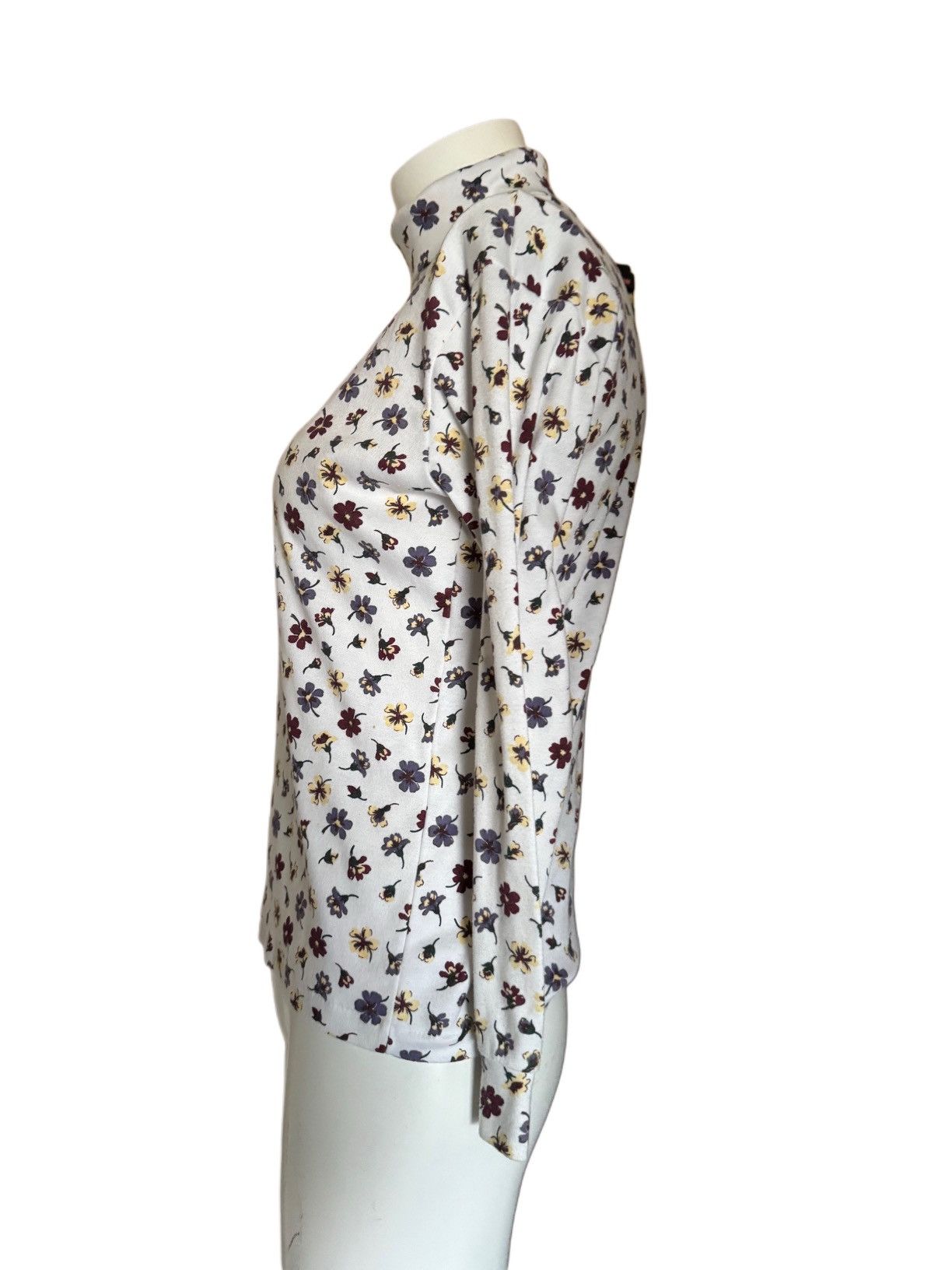 Vintage Bobbie Brooks women’s vintage 90s Medium pansies floral Size M / US 6-8 / IT 42-44 - 2 Thumbnail