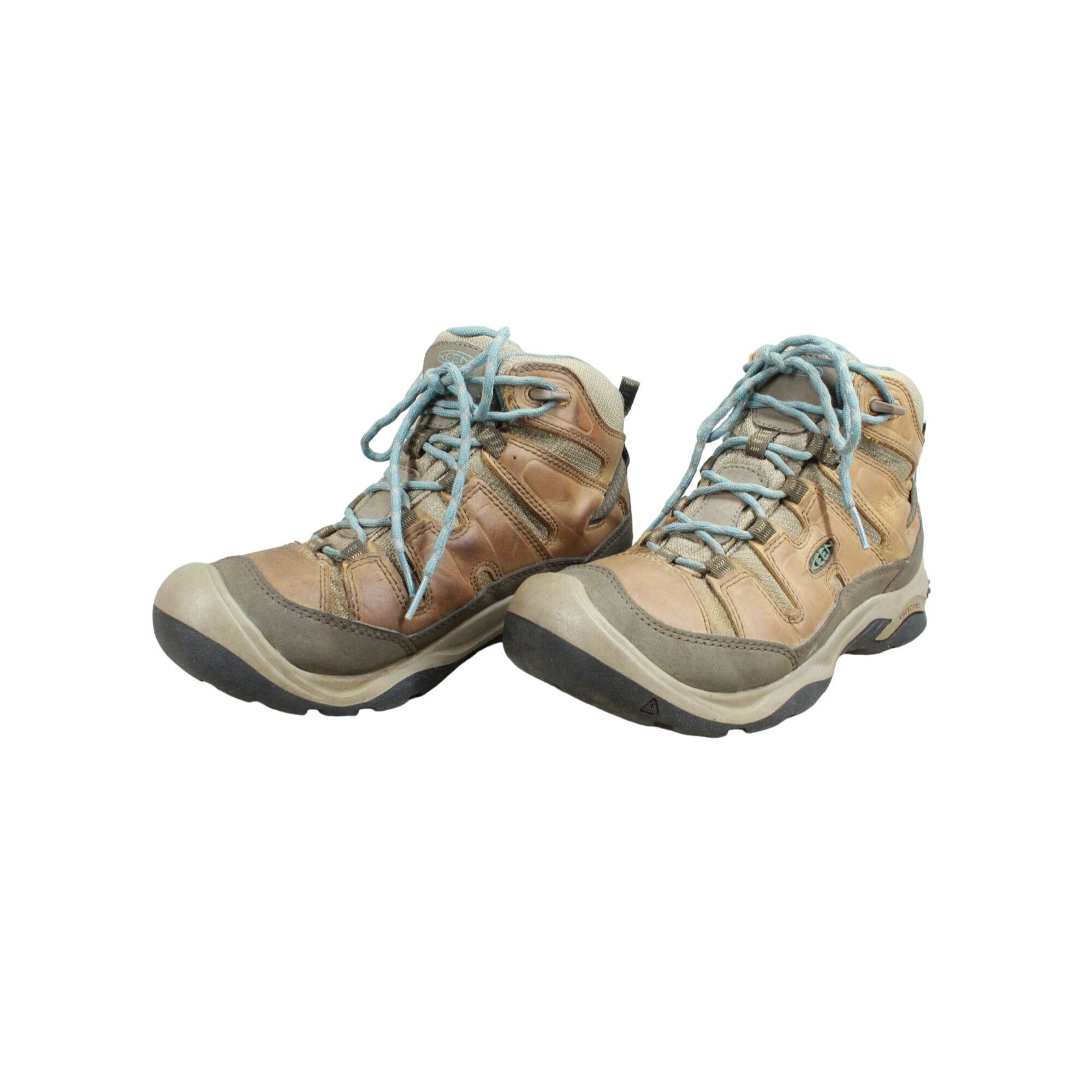 KEEN Keen Circadia Waterproof Hiking Boots Leather Fabric Size 6 Size US 6 / IT 36 - 3 Thumbnail