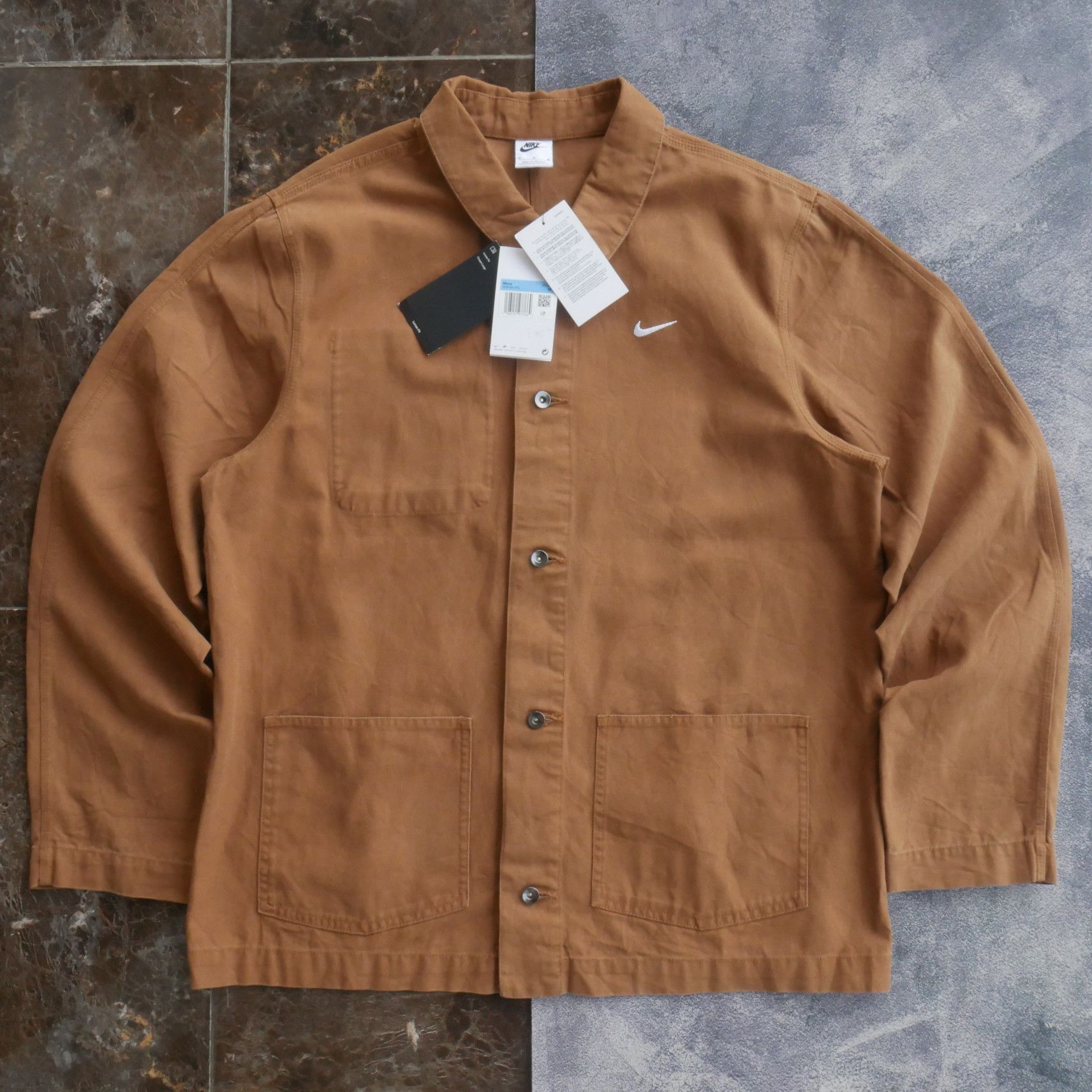 Nike Nike Life Unlined Chore Jacket Size US M / EU 48-50 / 2 - 2 Thumbnail