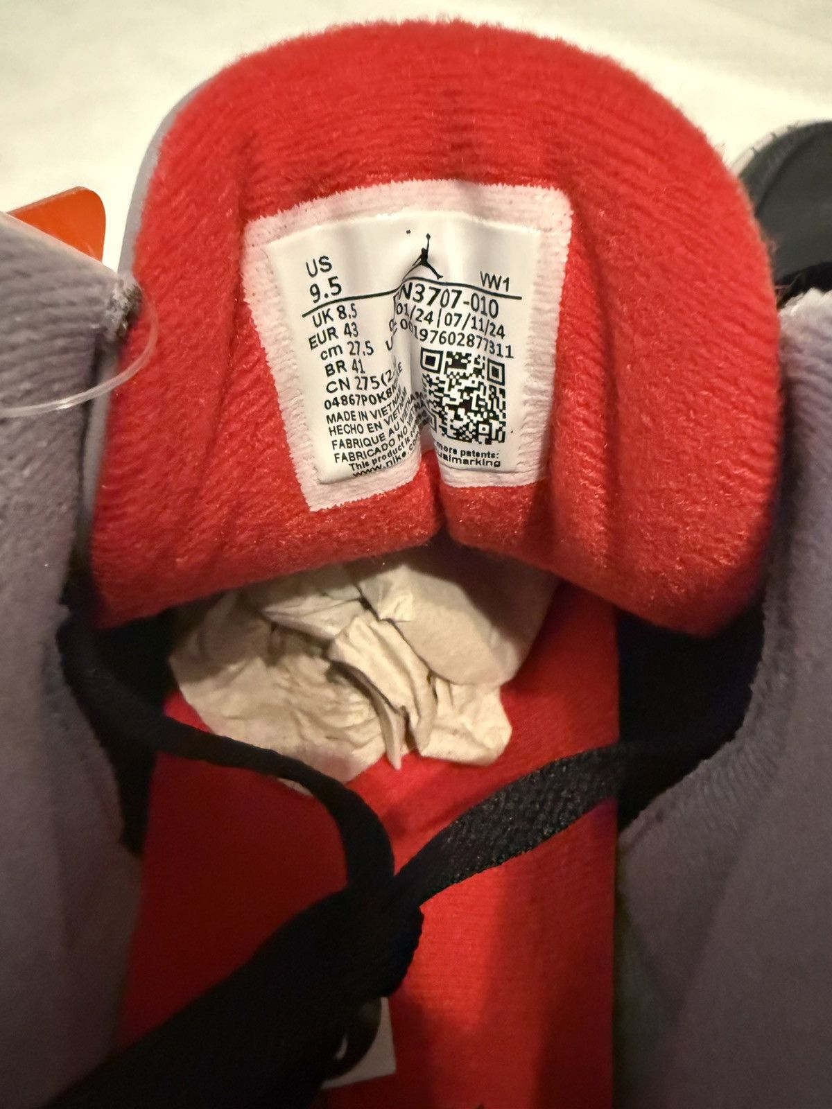 Jordan Brand JORDAN 3 BLACK CEMENT Size US 9.5 / EU 42-43 - 6 Thumbnail