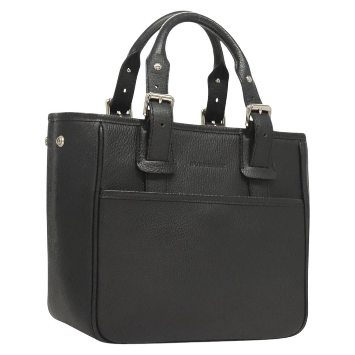 Burberry Burberry Vintage Handbag Leather Size ONE SIZE - 1 Thumbnail