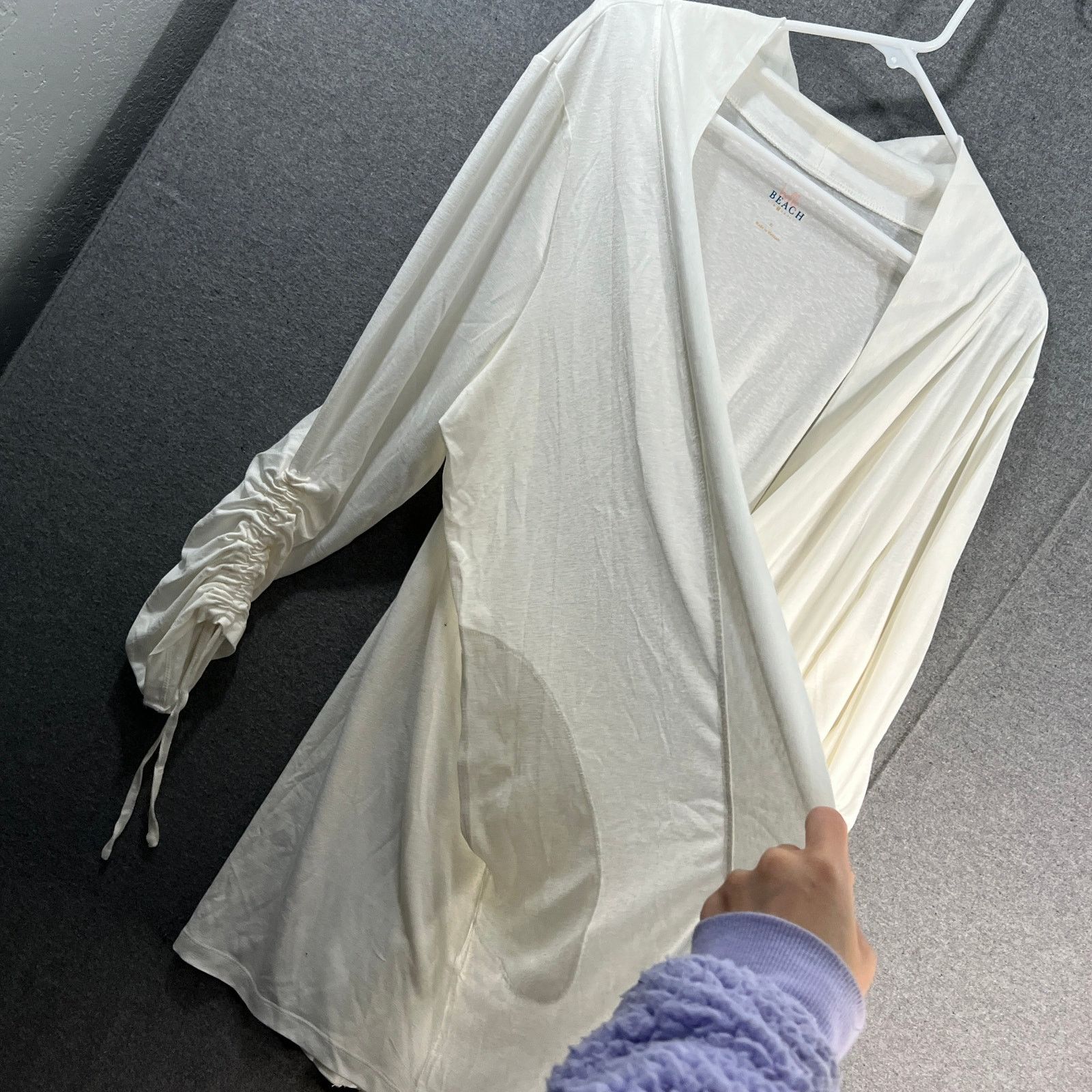Other Belle Beach by Kim Gravel Oren Front Cardigan Cover Up Size XL / US 12-14 / IT 48-50 - 3 Thumbnail