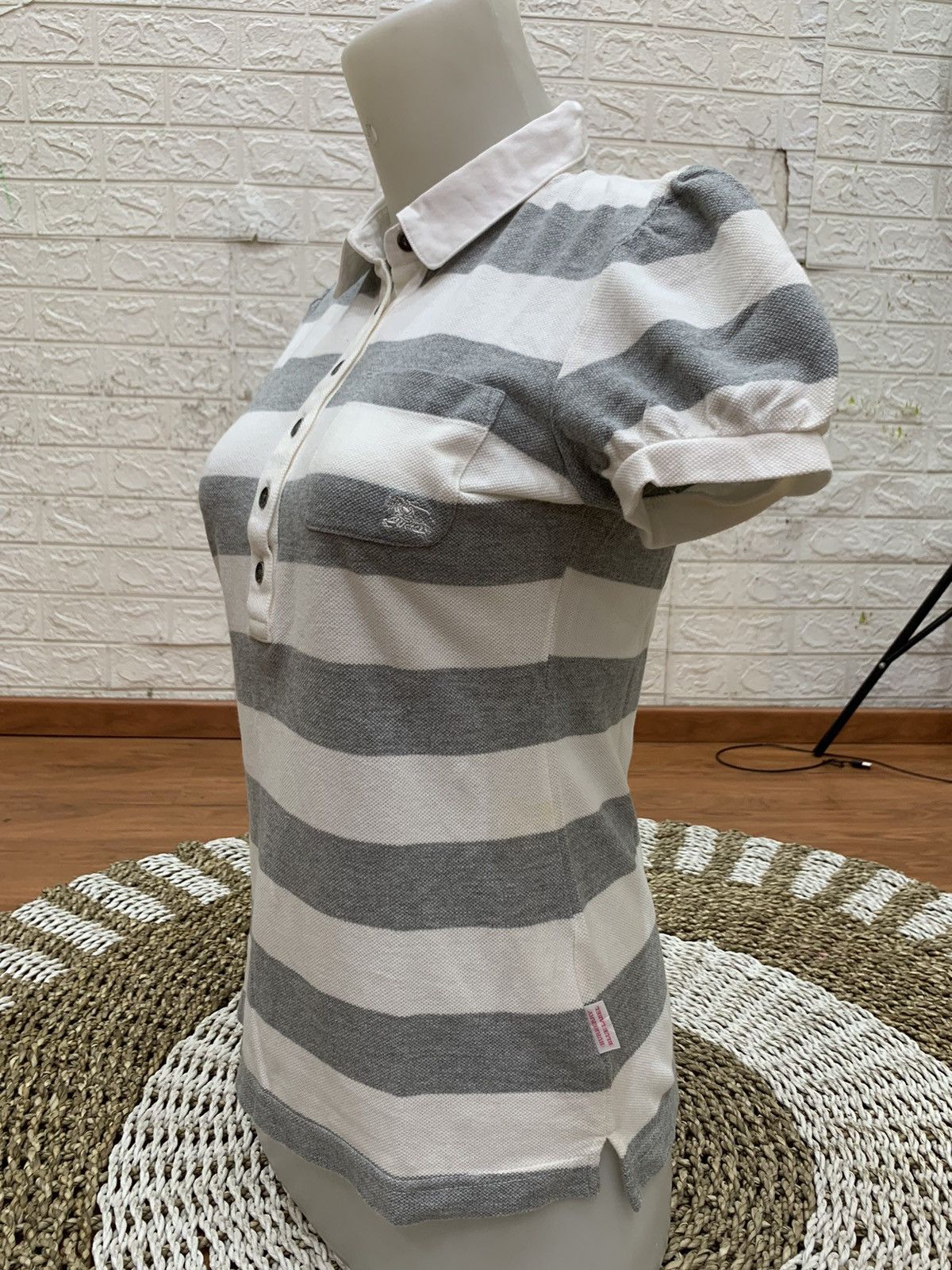 Burberry Burberry London Blue Label big stripe pocket polo shirt Size XS / US 0-2 / IT 36-38 - 4 Thumbnail