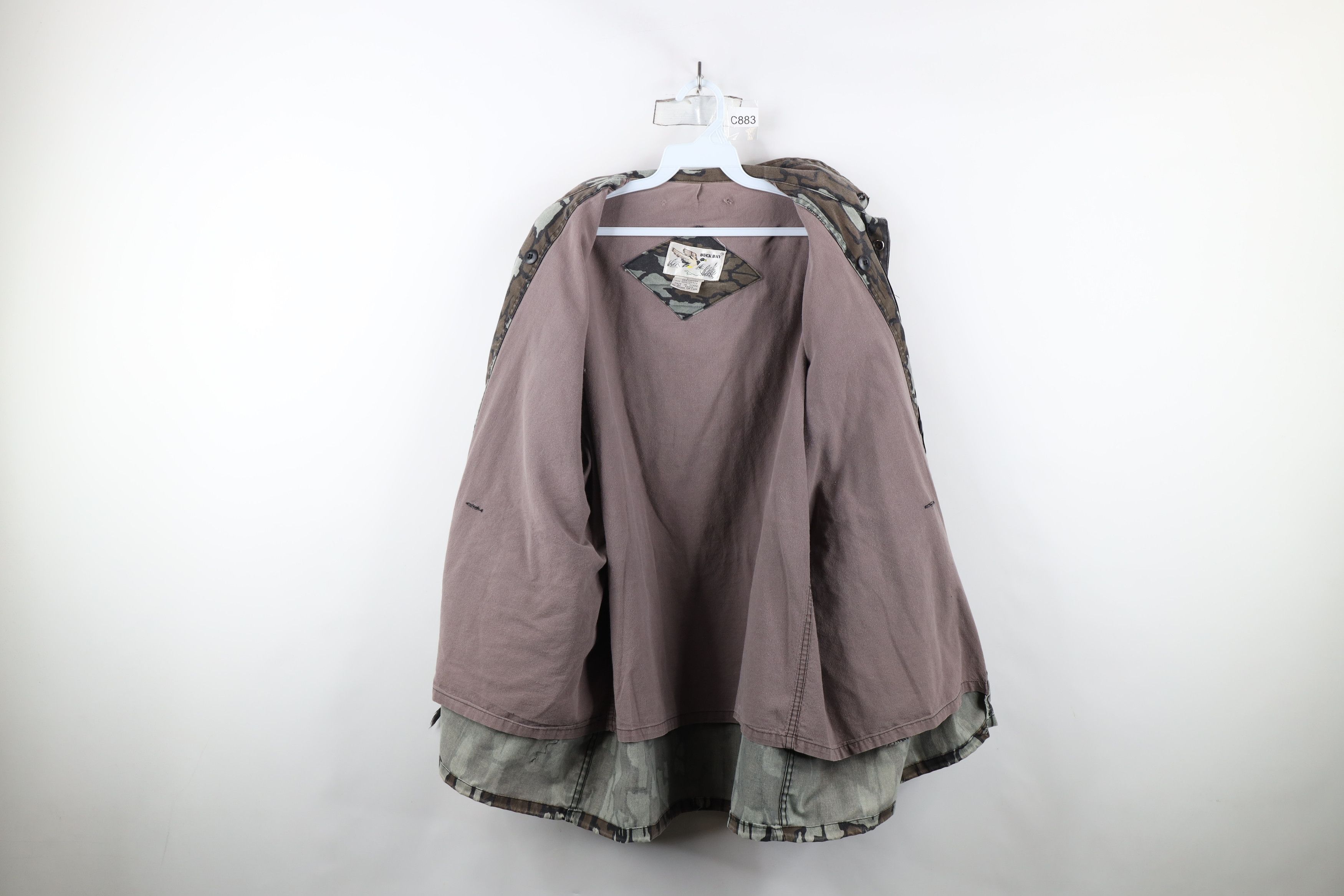 Vintage Vintage 80s 90s Streetwear Camouflage M51 Field Jacket Size US L / EU 52-54 / 3 - 9 Thumbnail