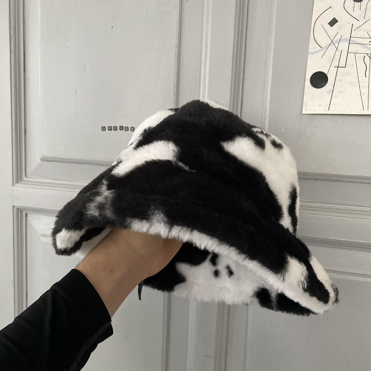 Japanese Brand Vintage Bucket hat Vintage Ushanka Mohair Fuzzy Size ONE SIZE - 3 Thumbnail