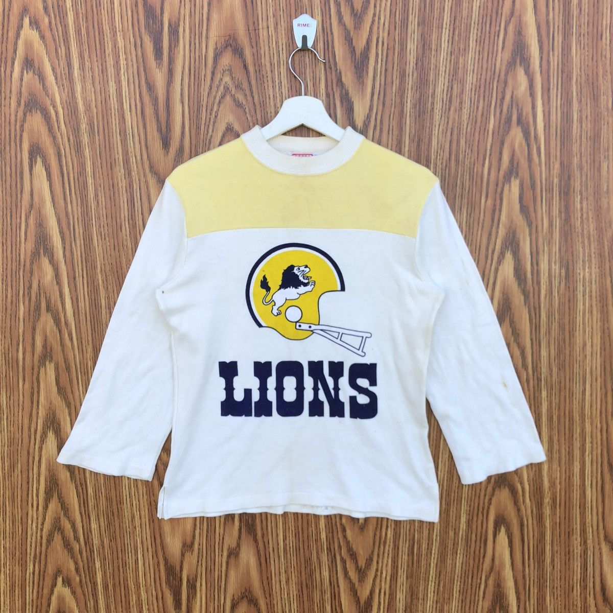 Vintage Vintage 80s Minna Club Lions long Sleeve shirt football Size S / US 4 / IT 40 - 1 Thumbnail