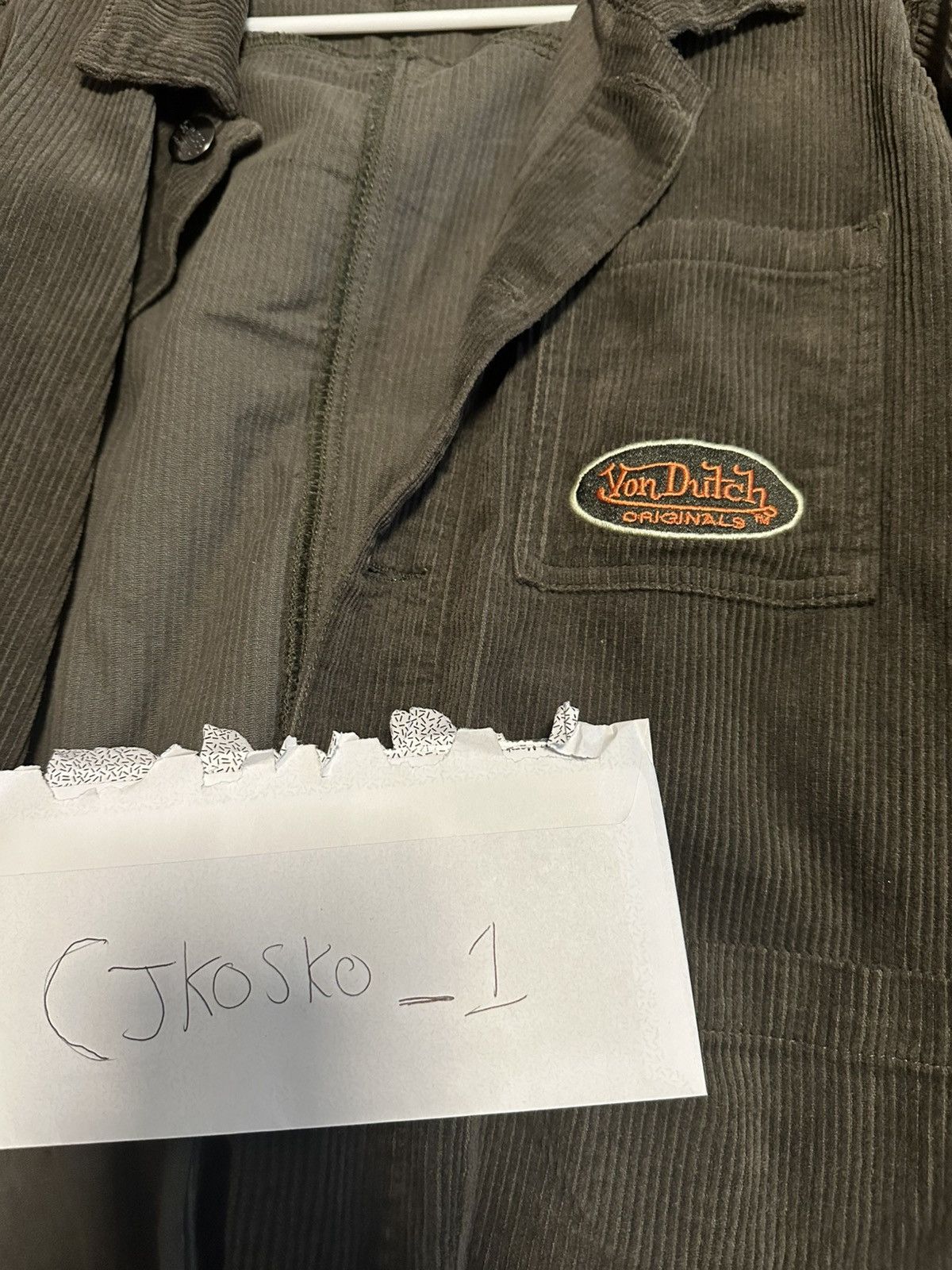 Von Dutch Von Dutch Olive Button Up Size US M / EU 48-50 / 2 - 5 Thumbnail