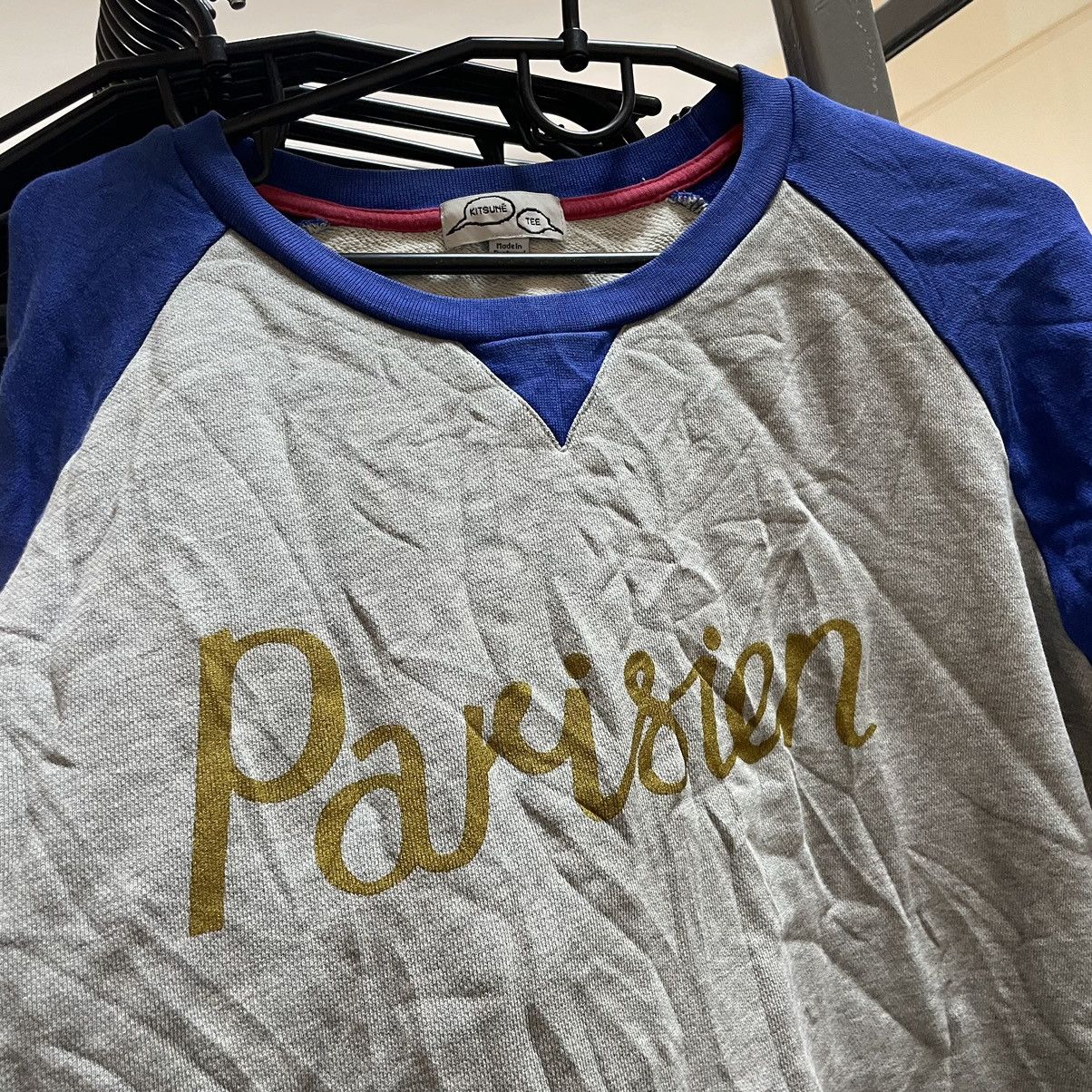 Maison Kitsune Maison Kitsune Parisien Embroidery Sweatshirt shirt boxy bag Size US M / EU 48-50 / 2 - 2 Thumbnail