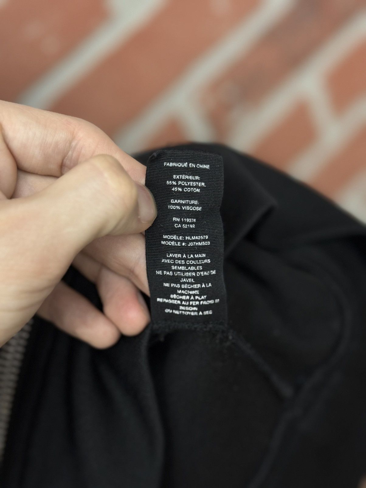 Helmut Lang Helmut Lang Hoodie Black Size M Black Zipper Size US M / EU 48-50 / 2 - 11 Thumbnail