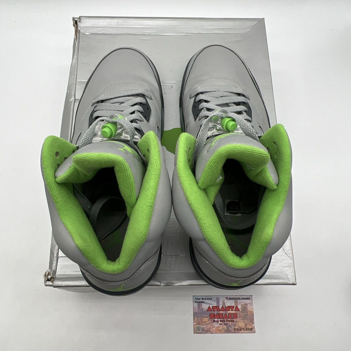 Jordan Brand Air Jordan 5 green bean Size US 10.5 / EU 43-44 - 7 Thumbnail
